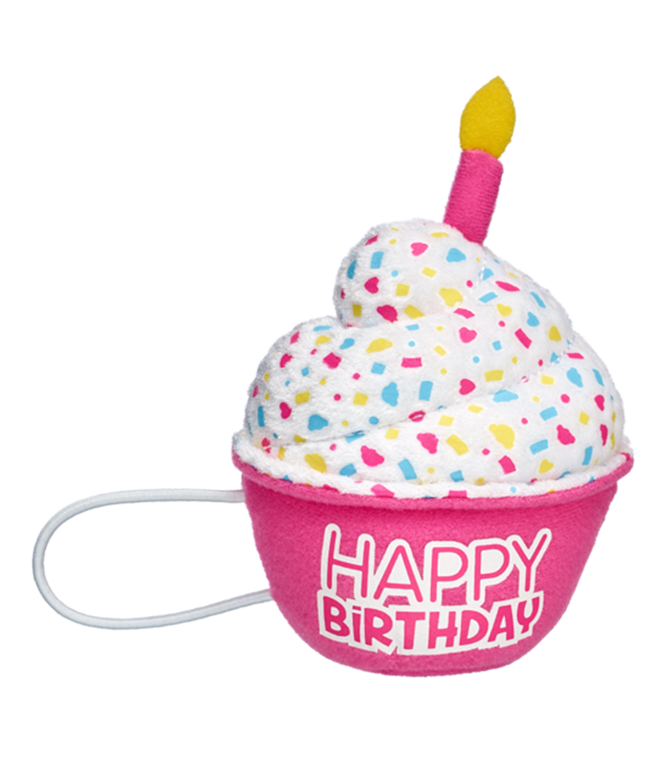 Cupcake de Cumpleanos Rosa
