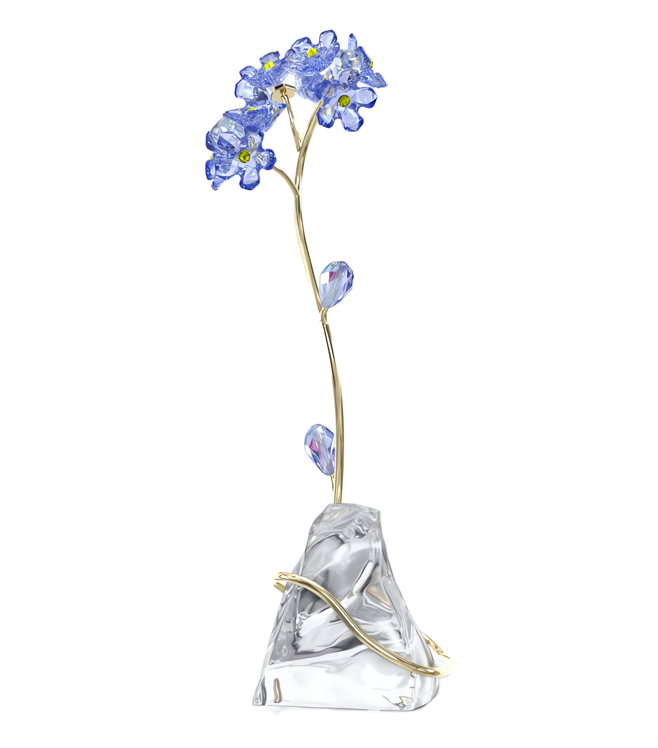 Figura Florere Forget Me Not en Cristal