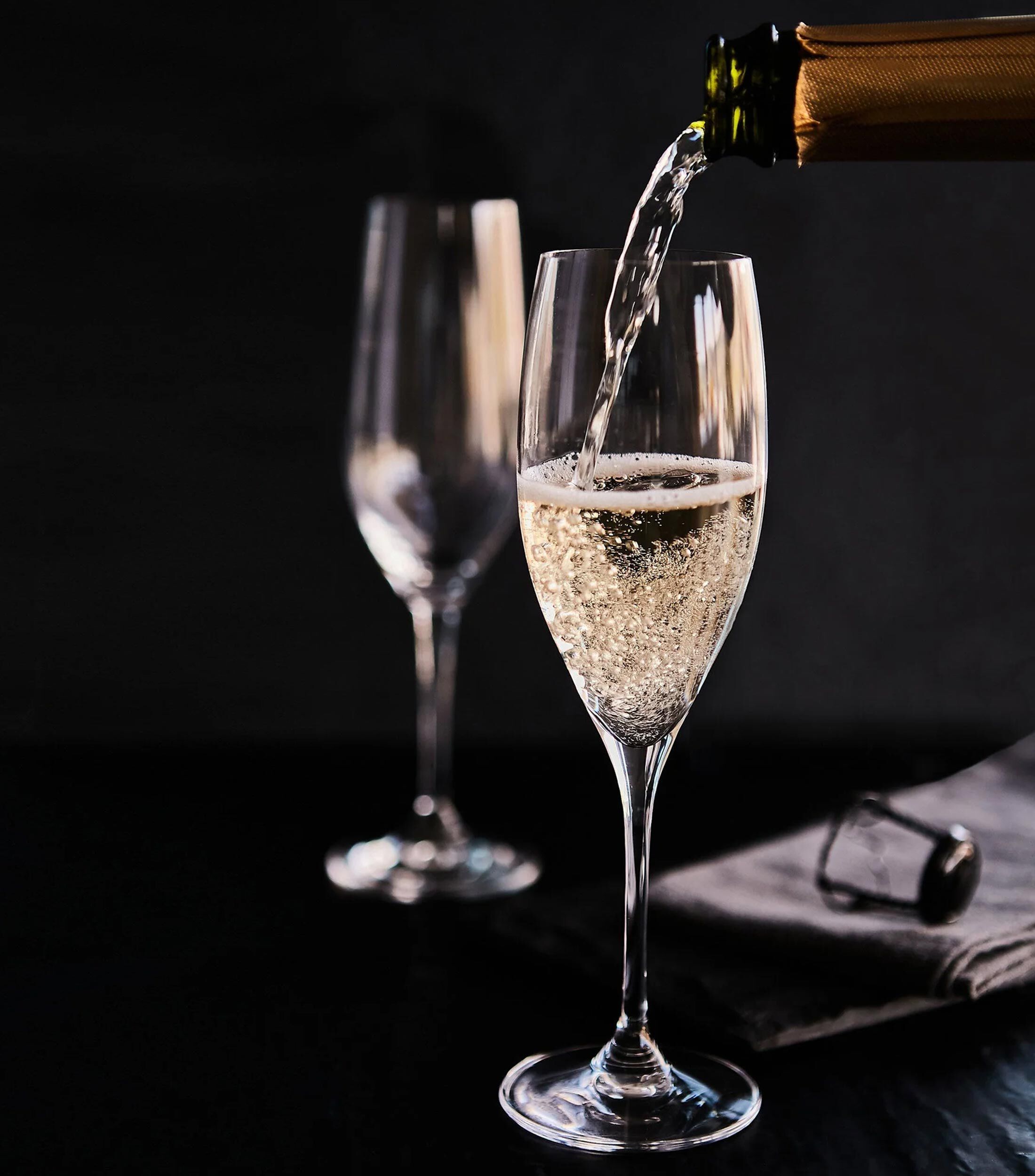 Set 2 Copas para Champagne Vinum