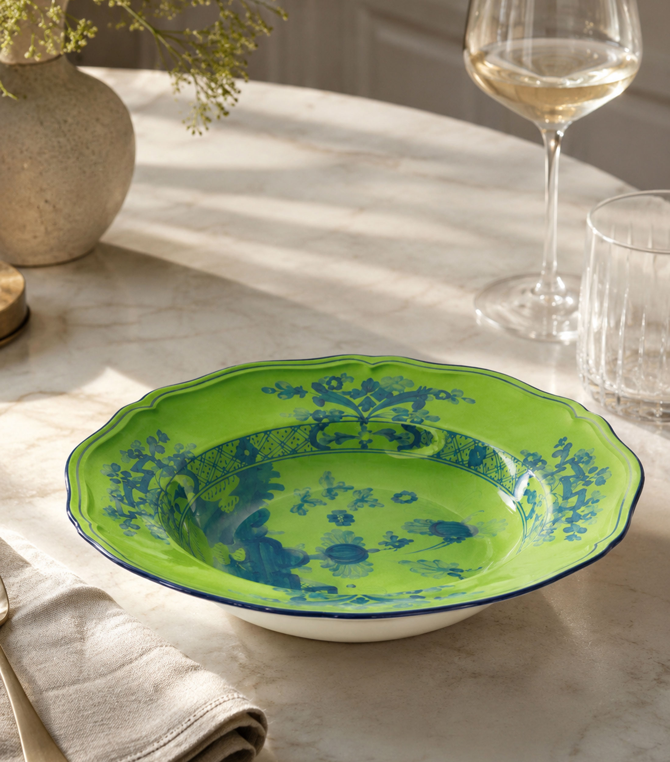 Plato para Sopa Oriente Italiano Malachi
