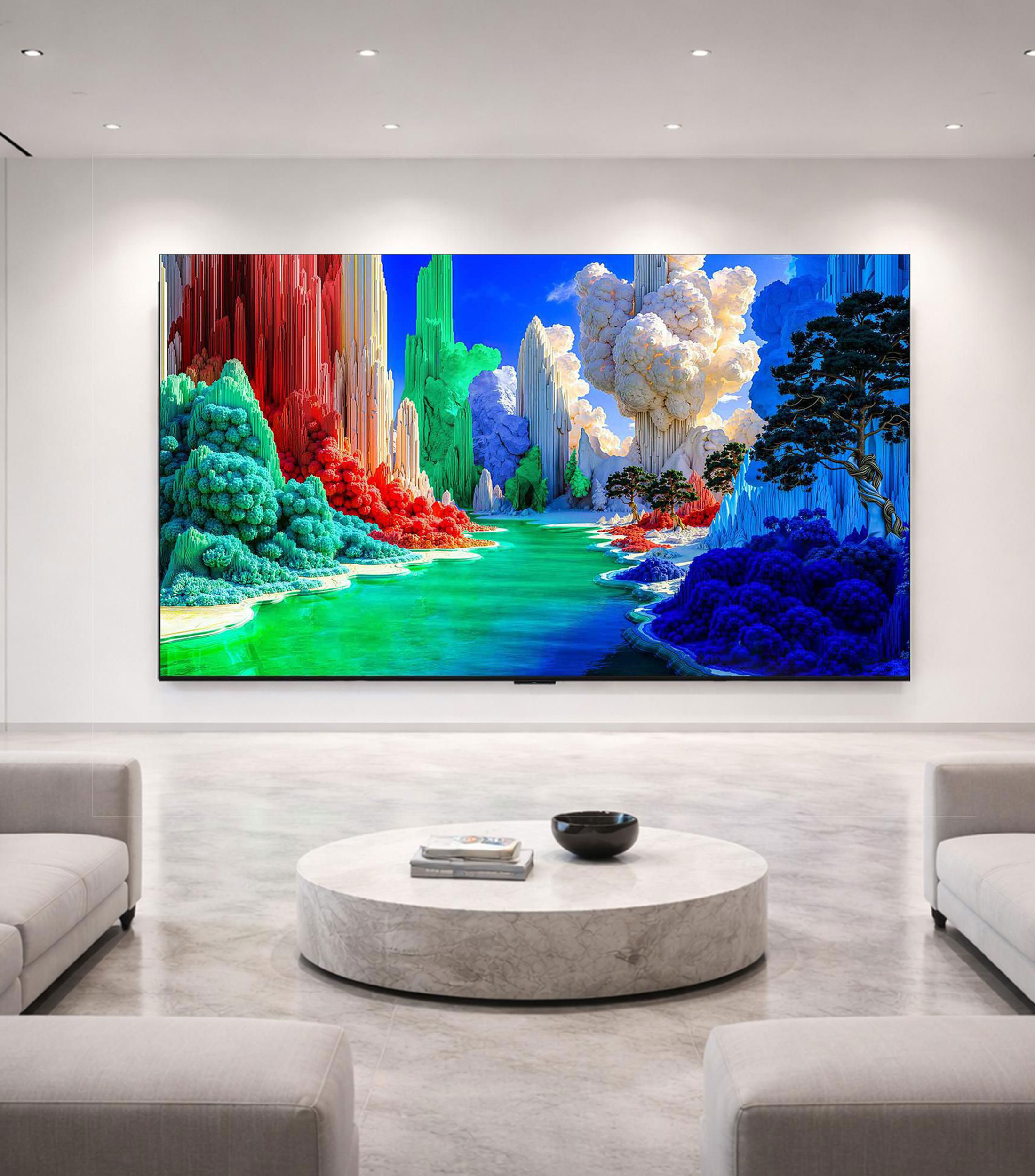Pantalla 98 Pulgadas Plana Mini-LED 4K Google TV 98A400