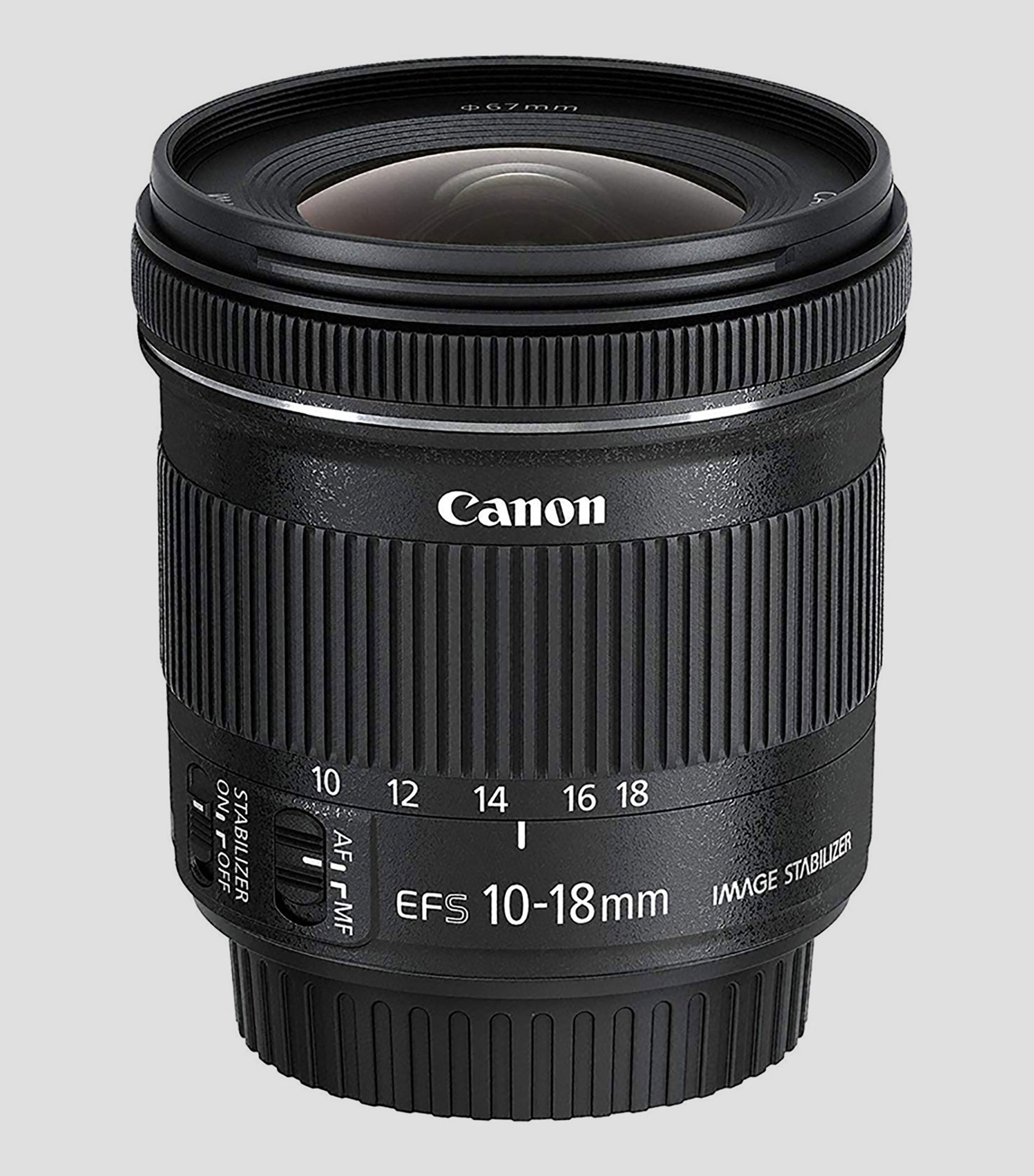 Lente de Cámara EF-S10-18 IS STM