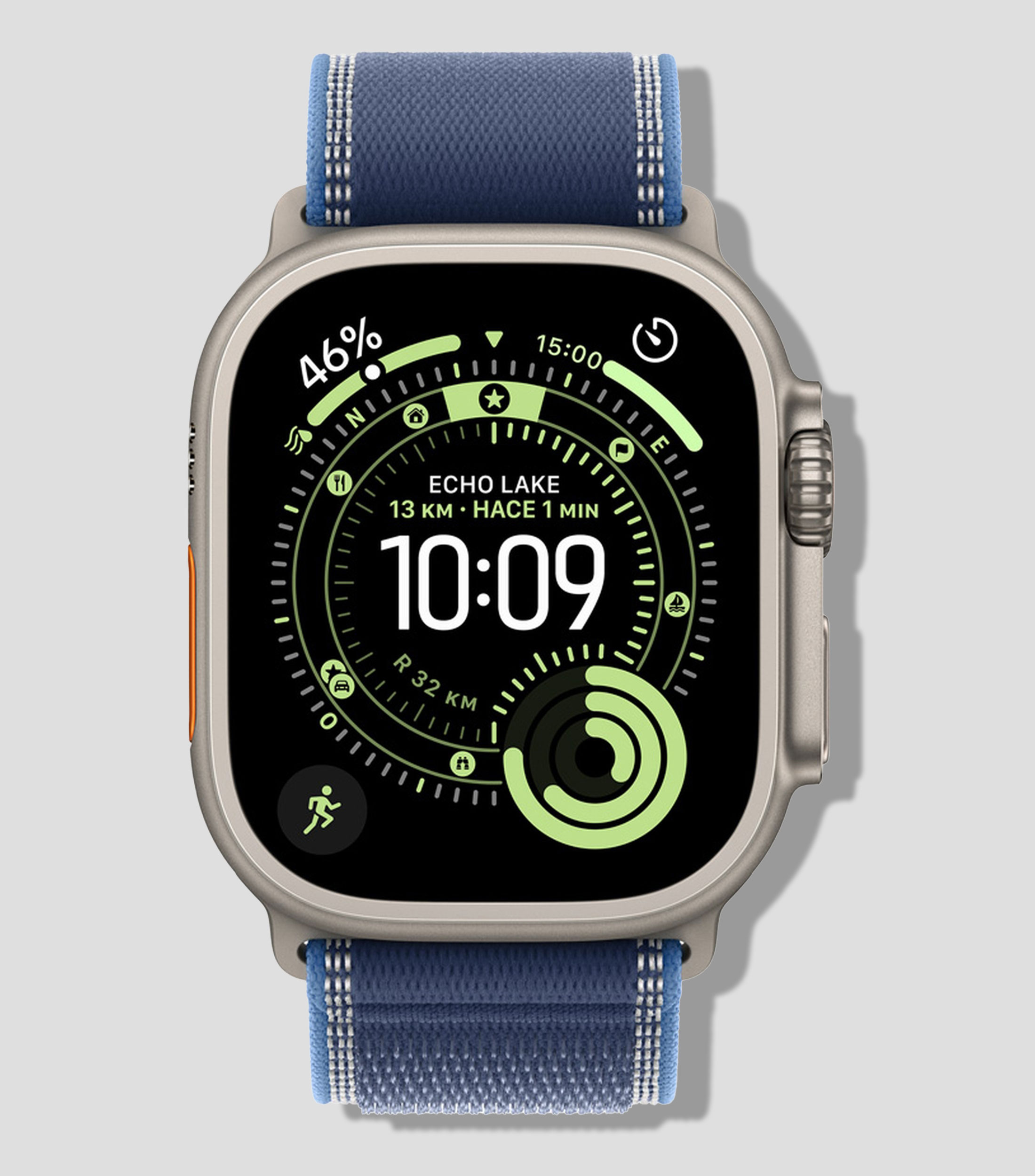 Apple Watch Ultra 3 GPS de 49 mm, Caja de Titanio