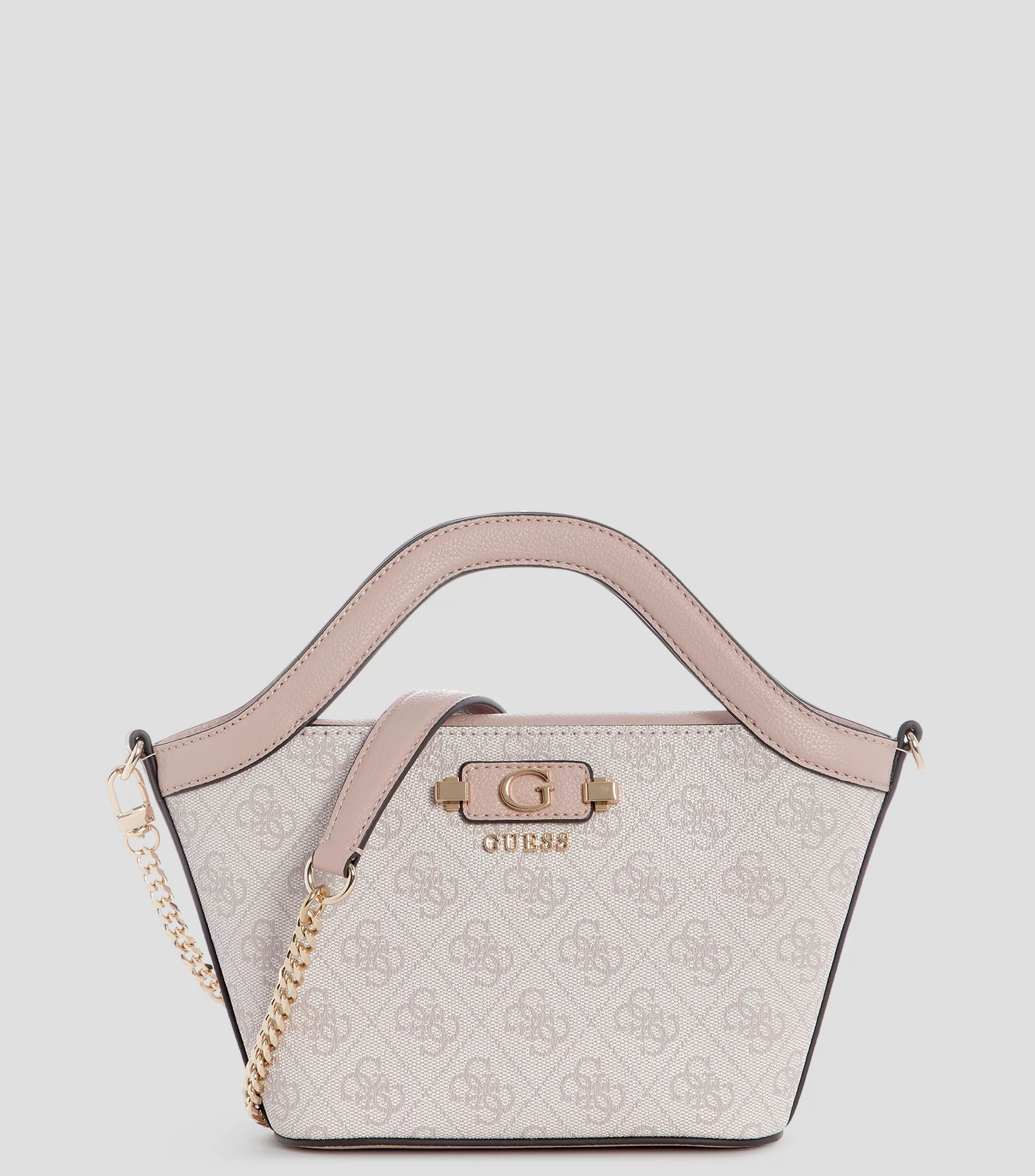 Bolsa tote rosa estampada Mujer