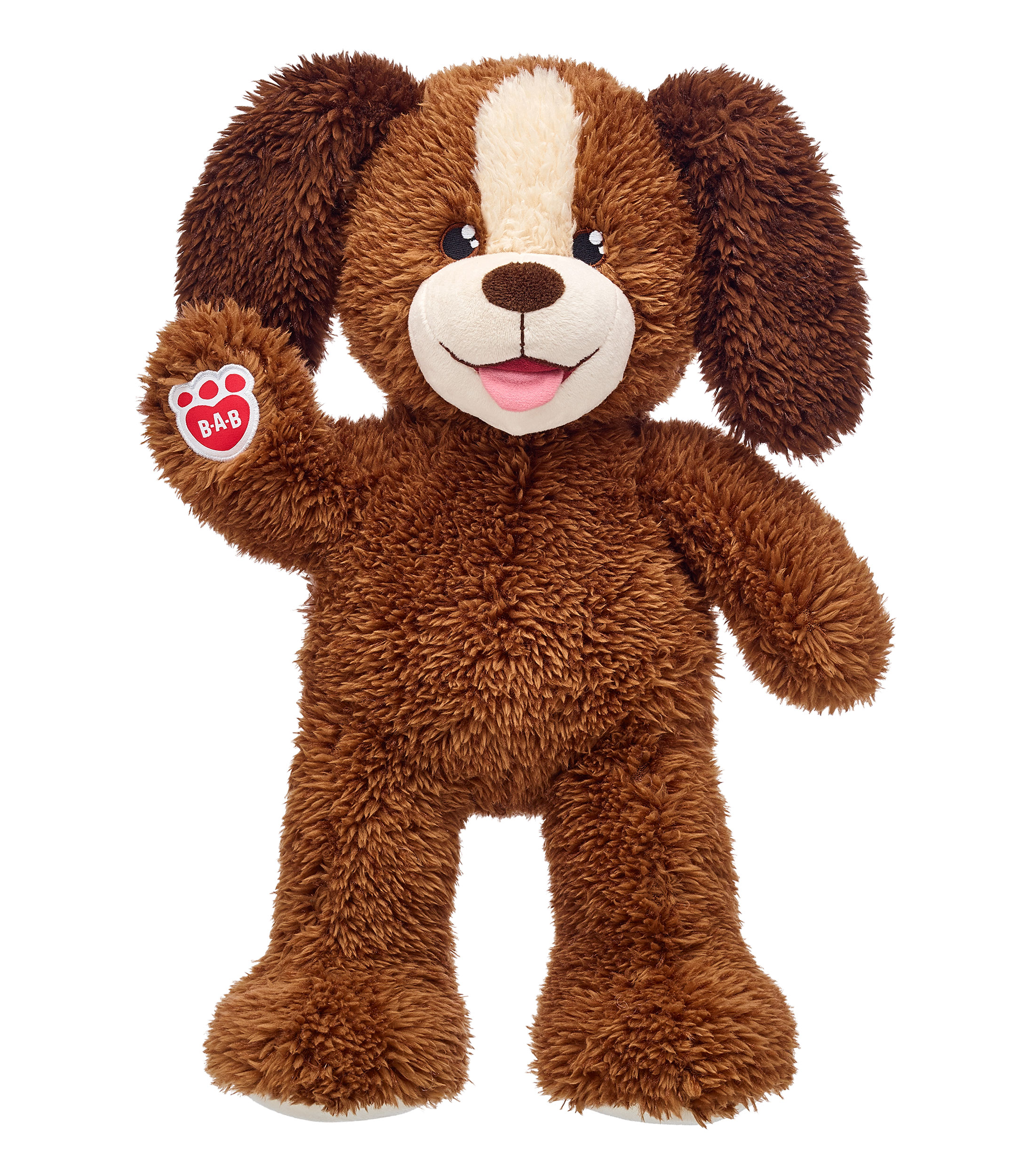 Perro cachorro de peluche