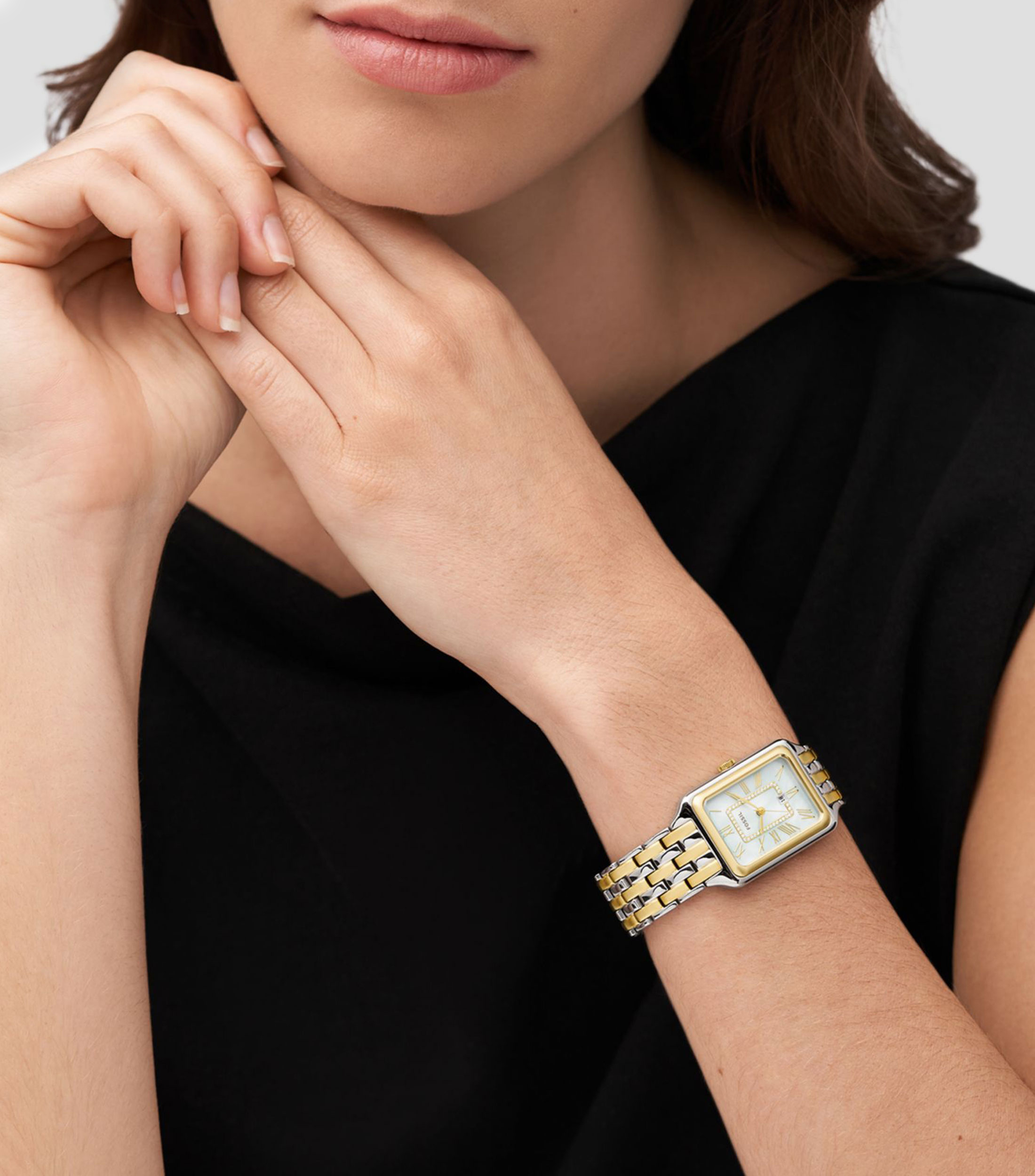 Reloj para Mujer Raquel Casual Dorado, Plateado