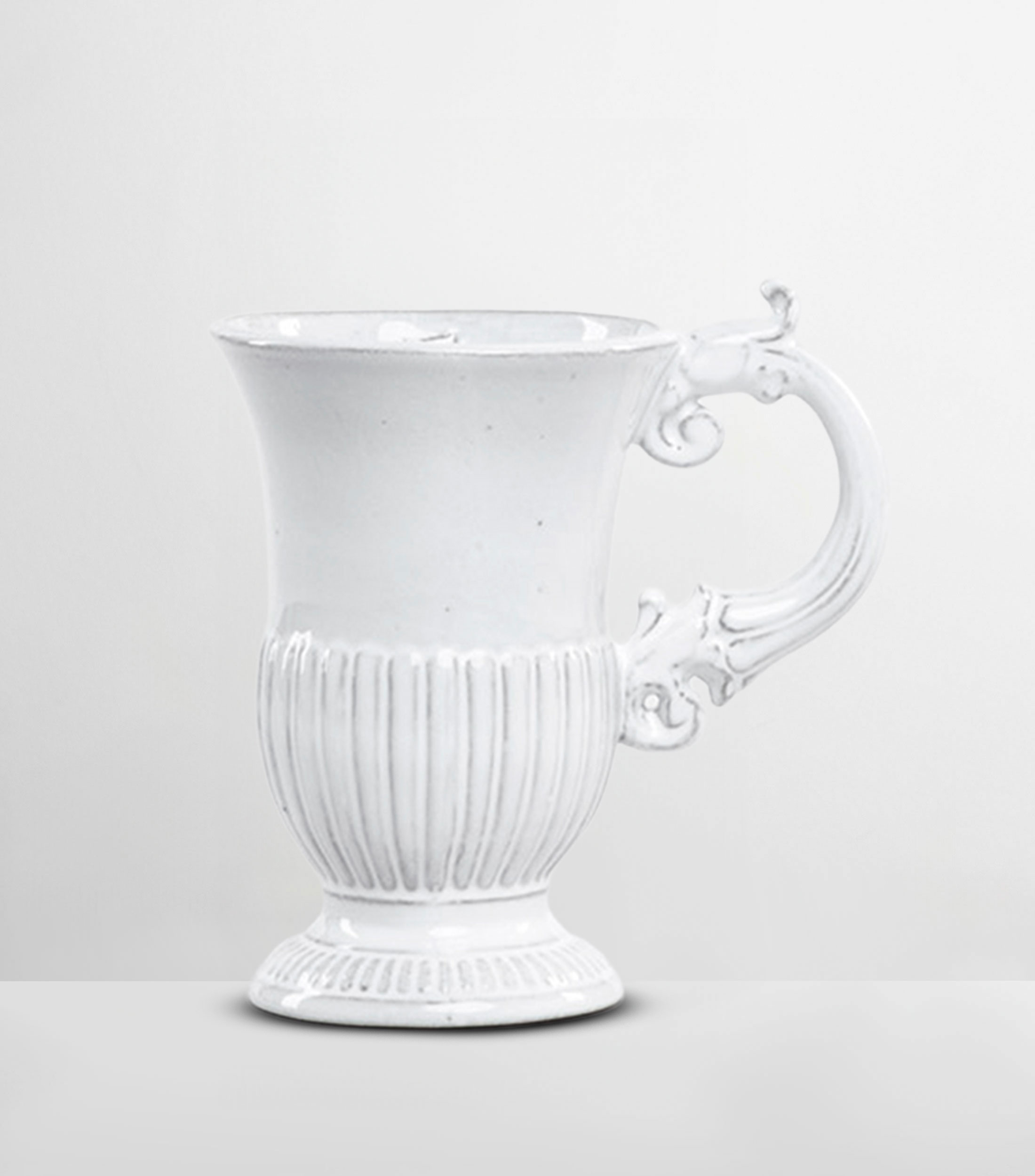 Taza Meissonnier blanca en cerámica, 230 ml