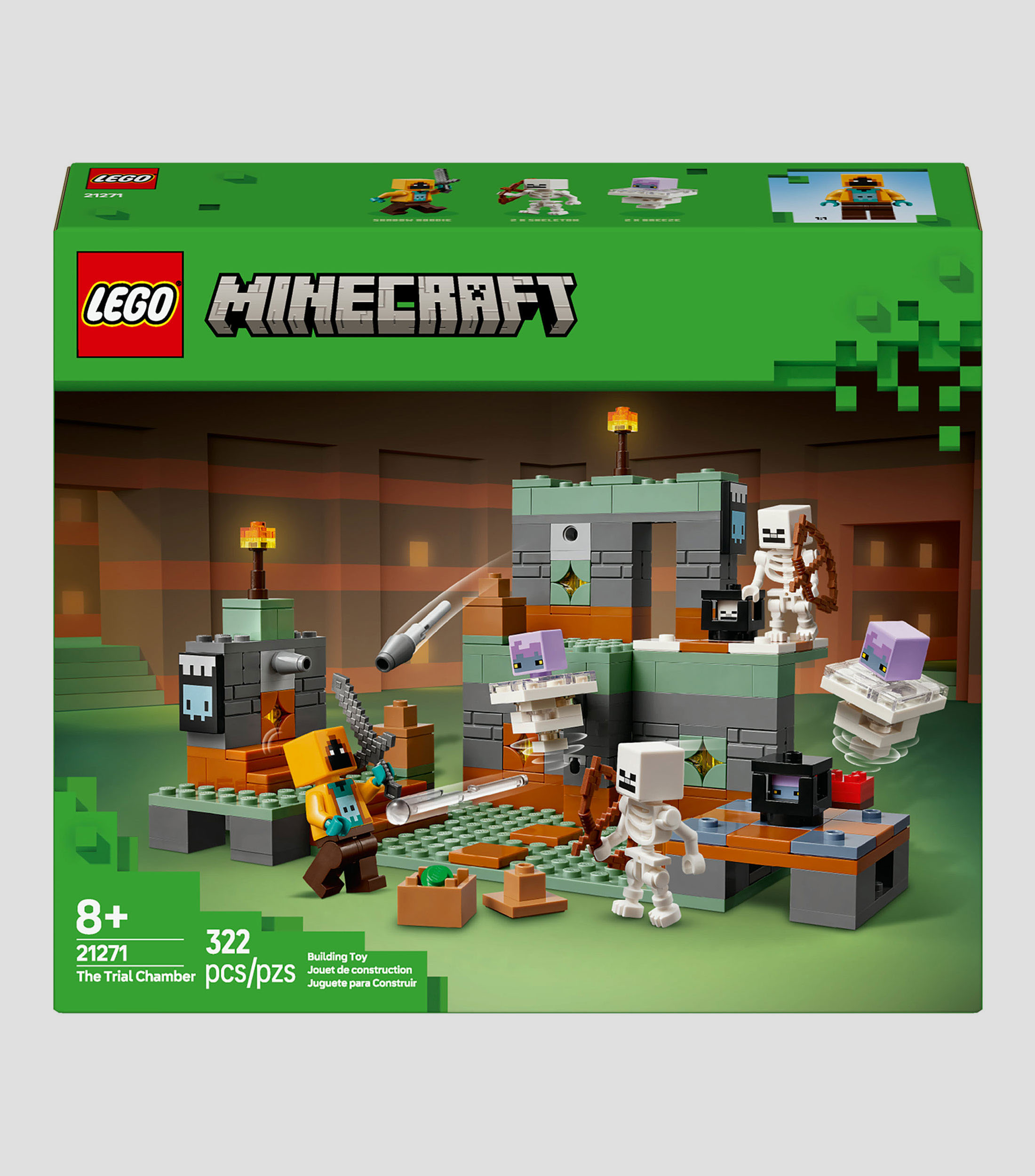 Lego Minecraft La Cámara de Desafío 21271