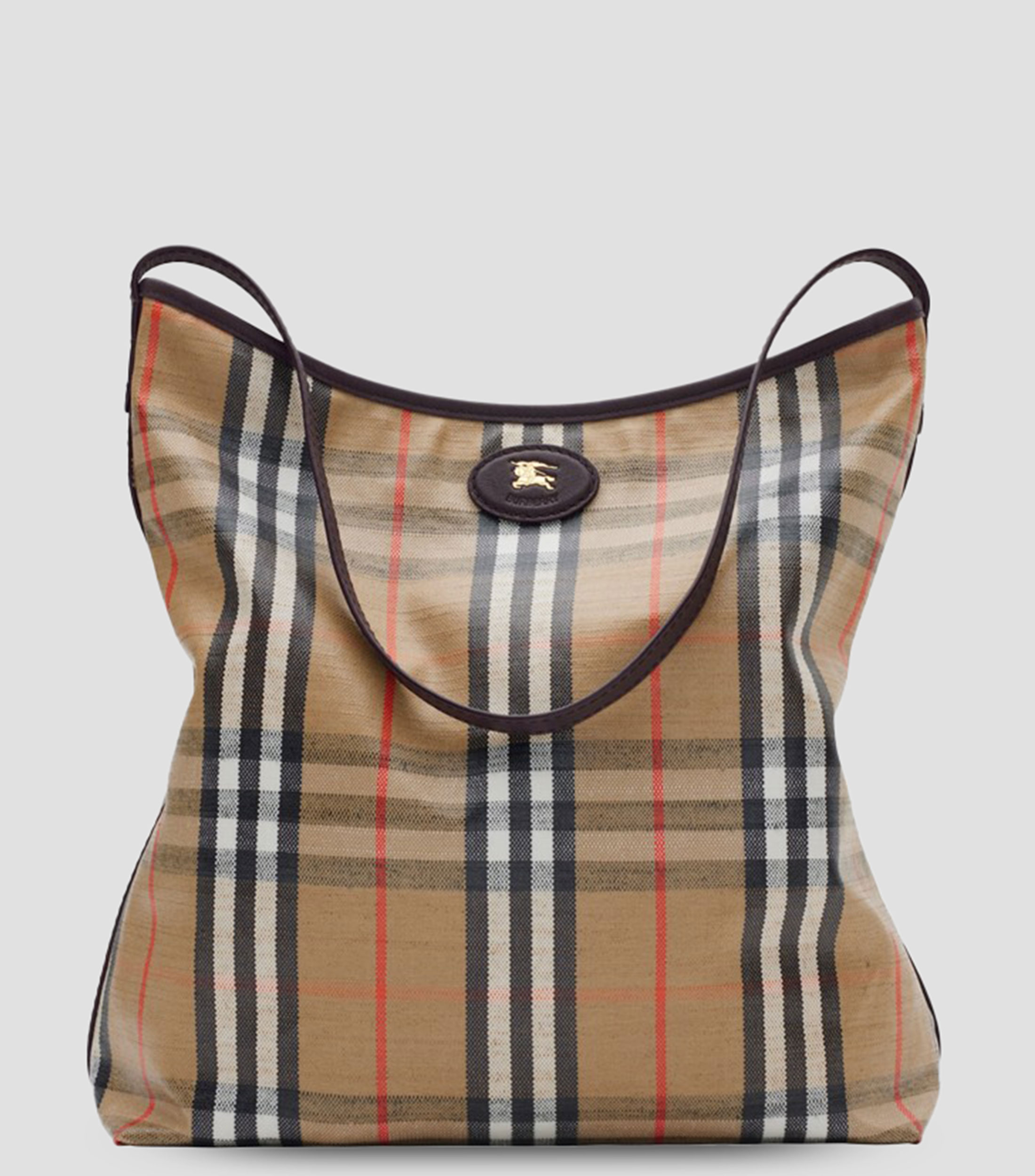Bolsa shoulder Highlands con cuadros Mujer