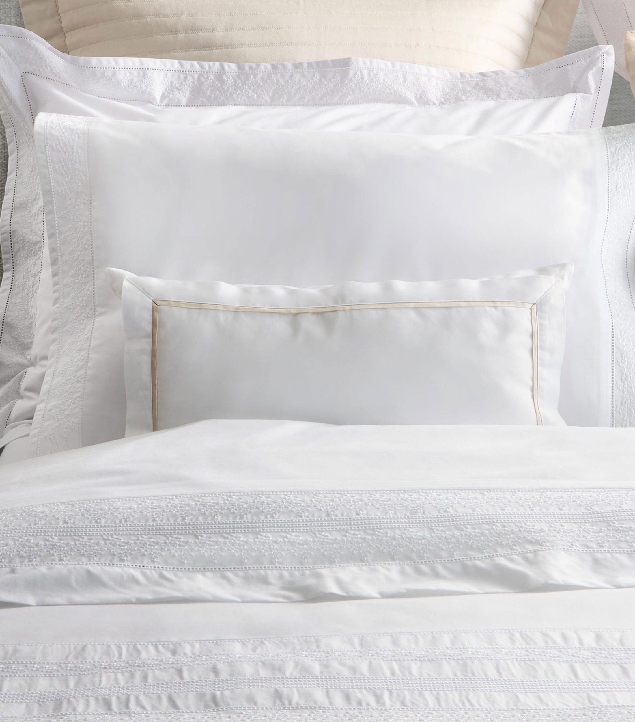 Funda para Almohada Estándar de algodón Odette
