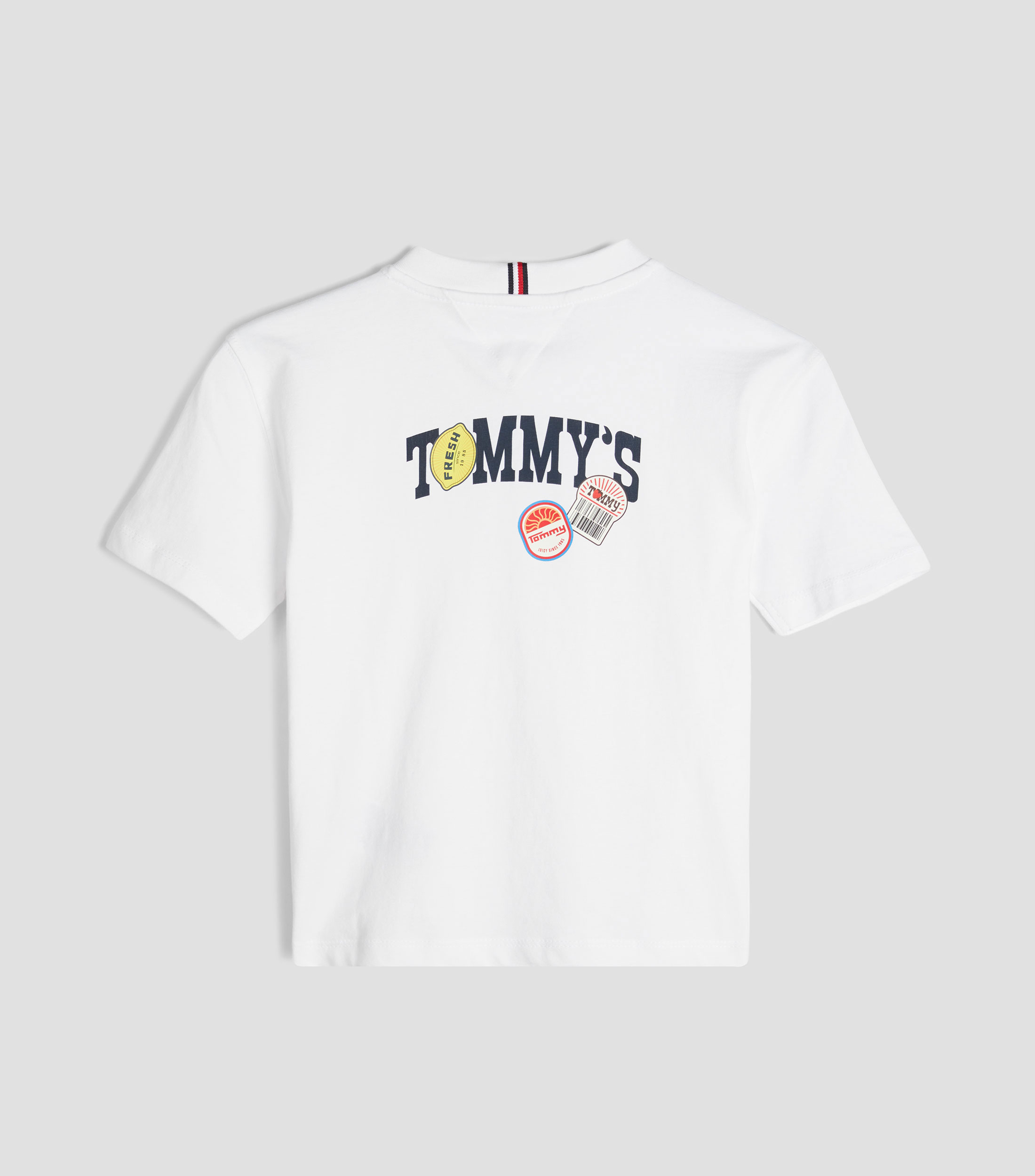 Playera cuello redondo manga corta lisa Niño