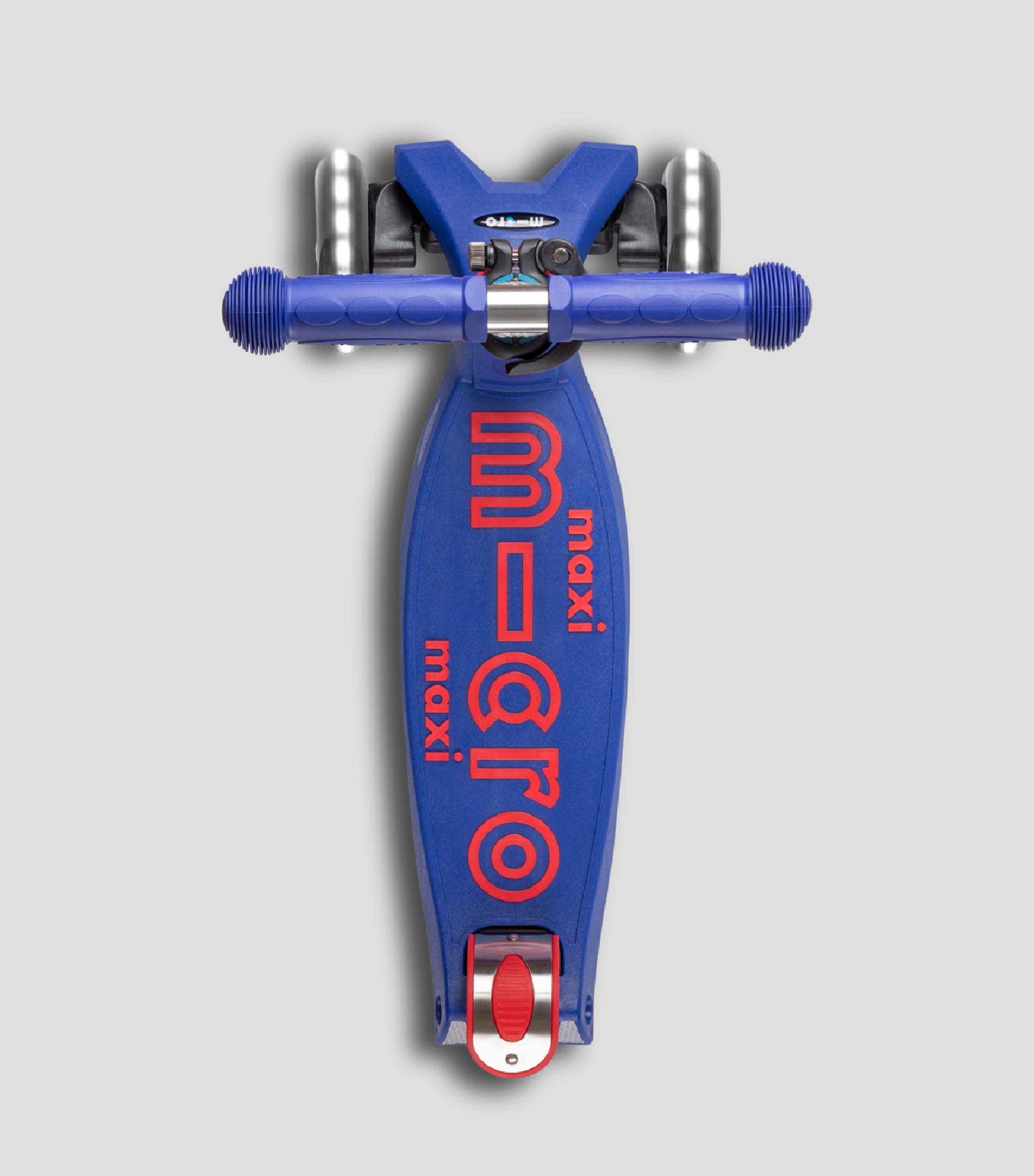 Scooter Maxi Deluxe Blue Led