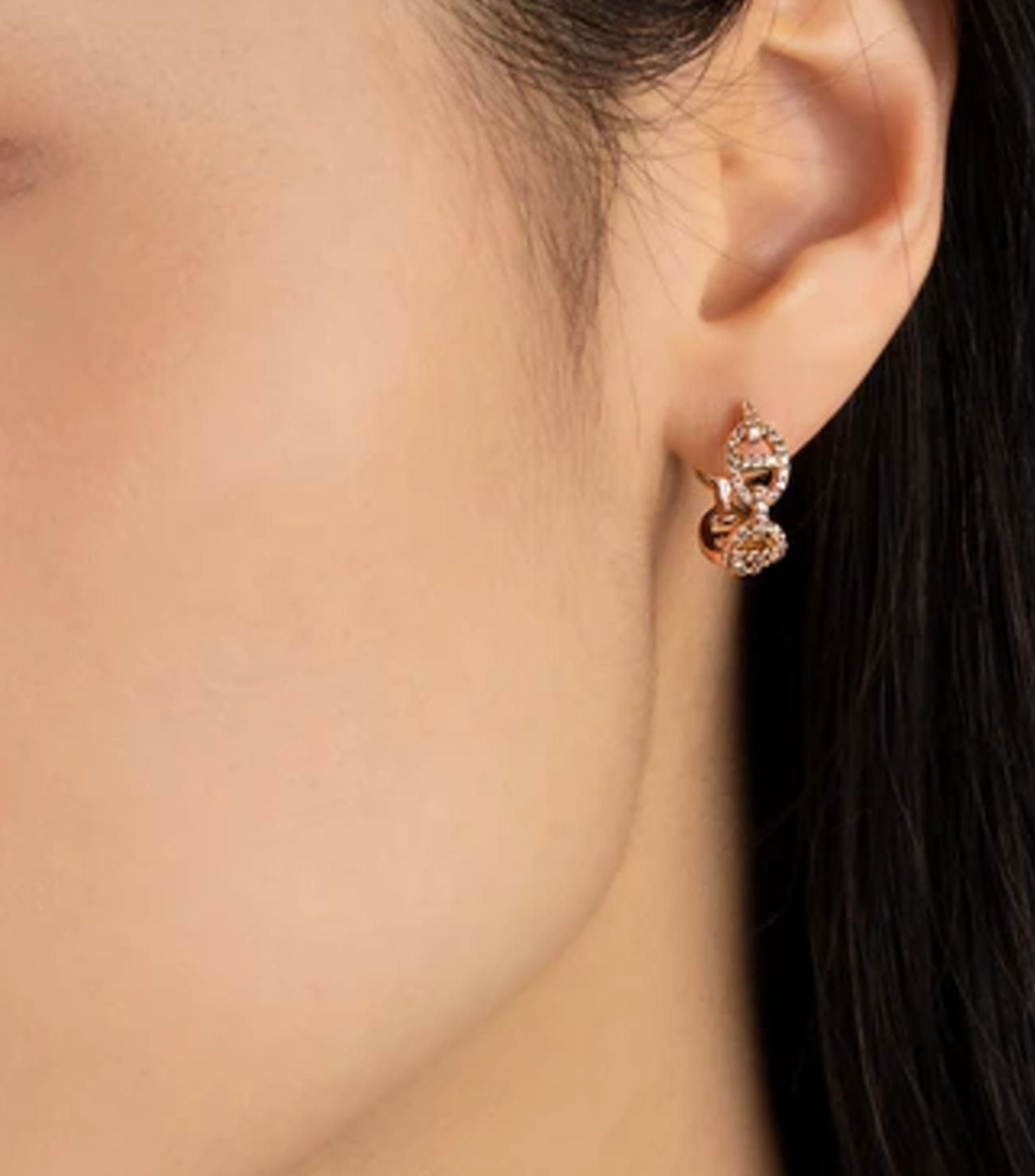 Aretes con circonitas Yacht Club Mujer
