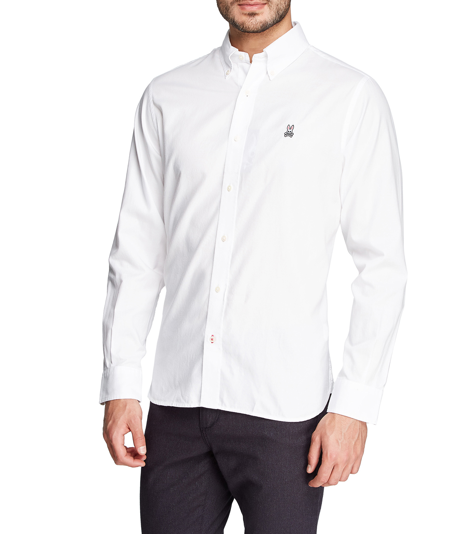 Psycho Bunny Camisa Blanca Oxford Shirt Psycho Bunny Camisa Blanca Chaqueta  Mujer Pronovias