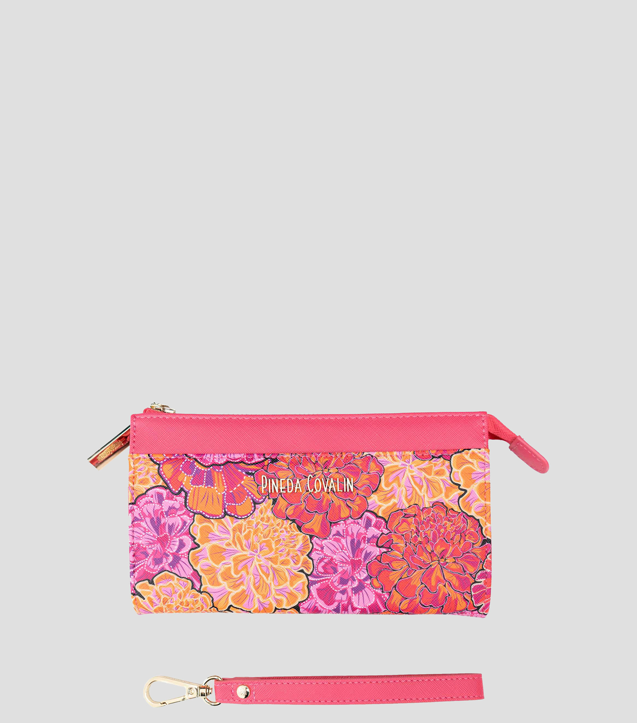 Bolsa Wristlet Cempasúchil Mujer
