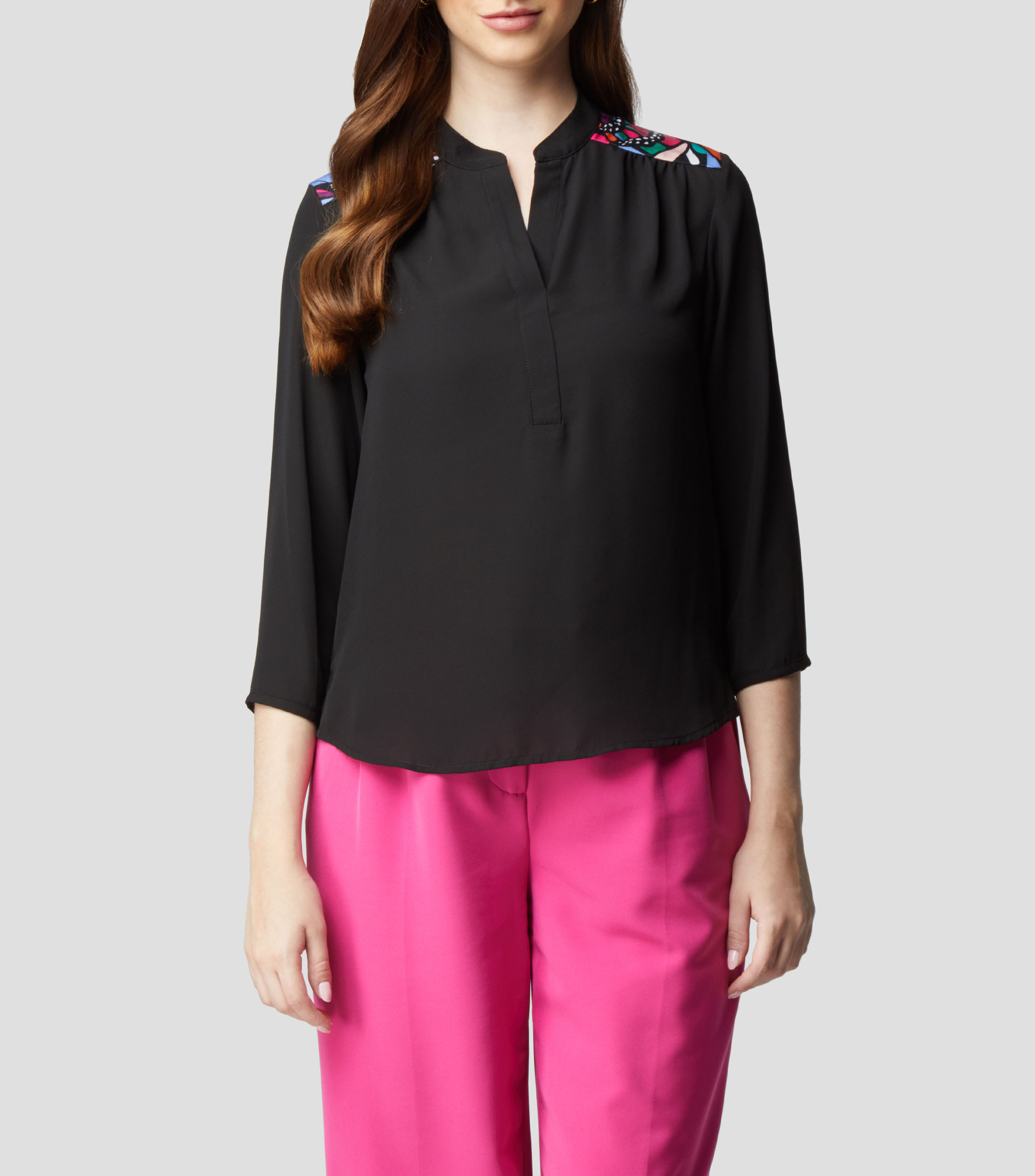 Blusa Yatzil Vuelo Mariposa de manga larga Mujer