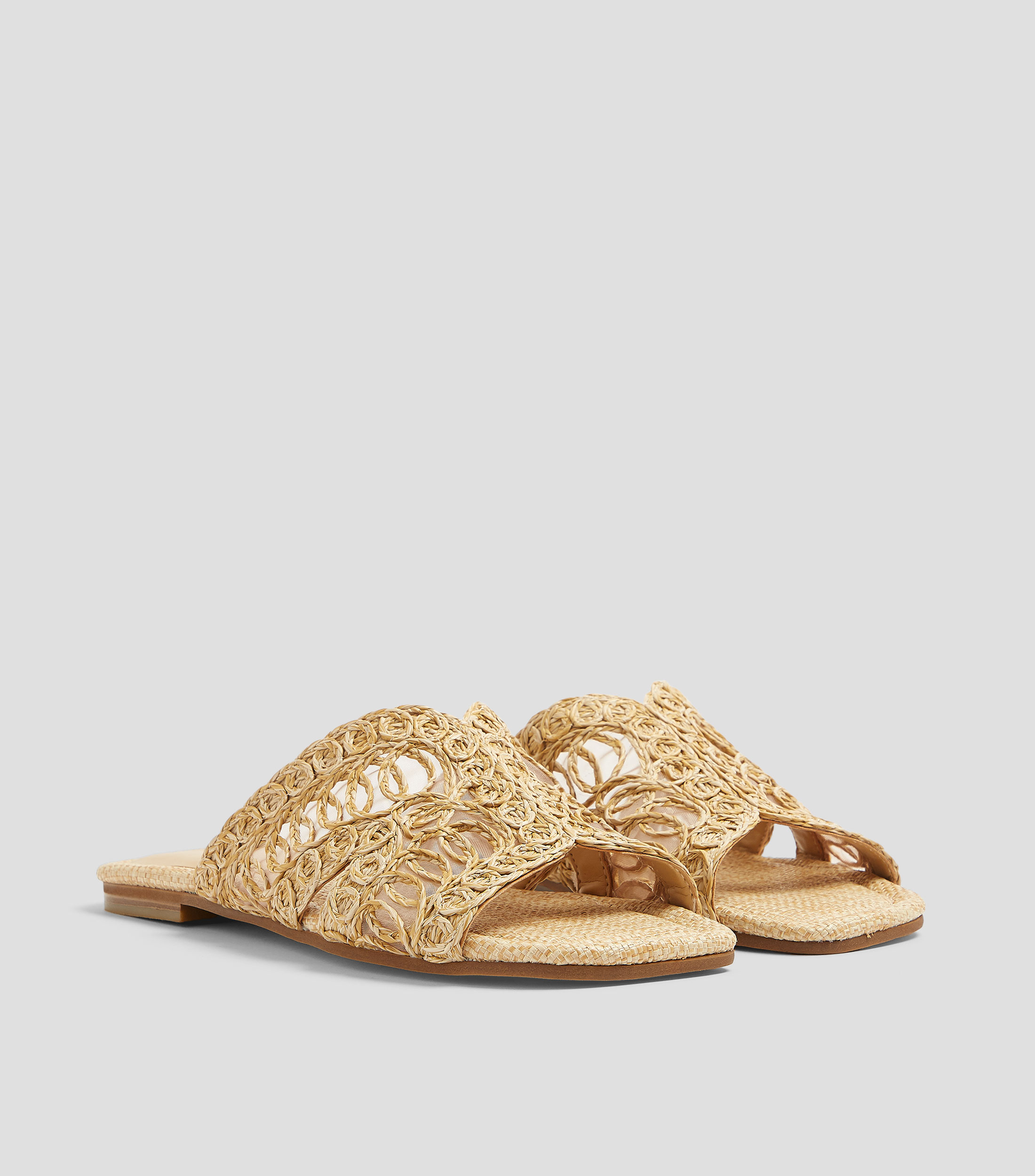 Sandalias planas lisas Mujer