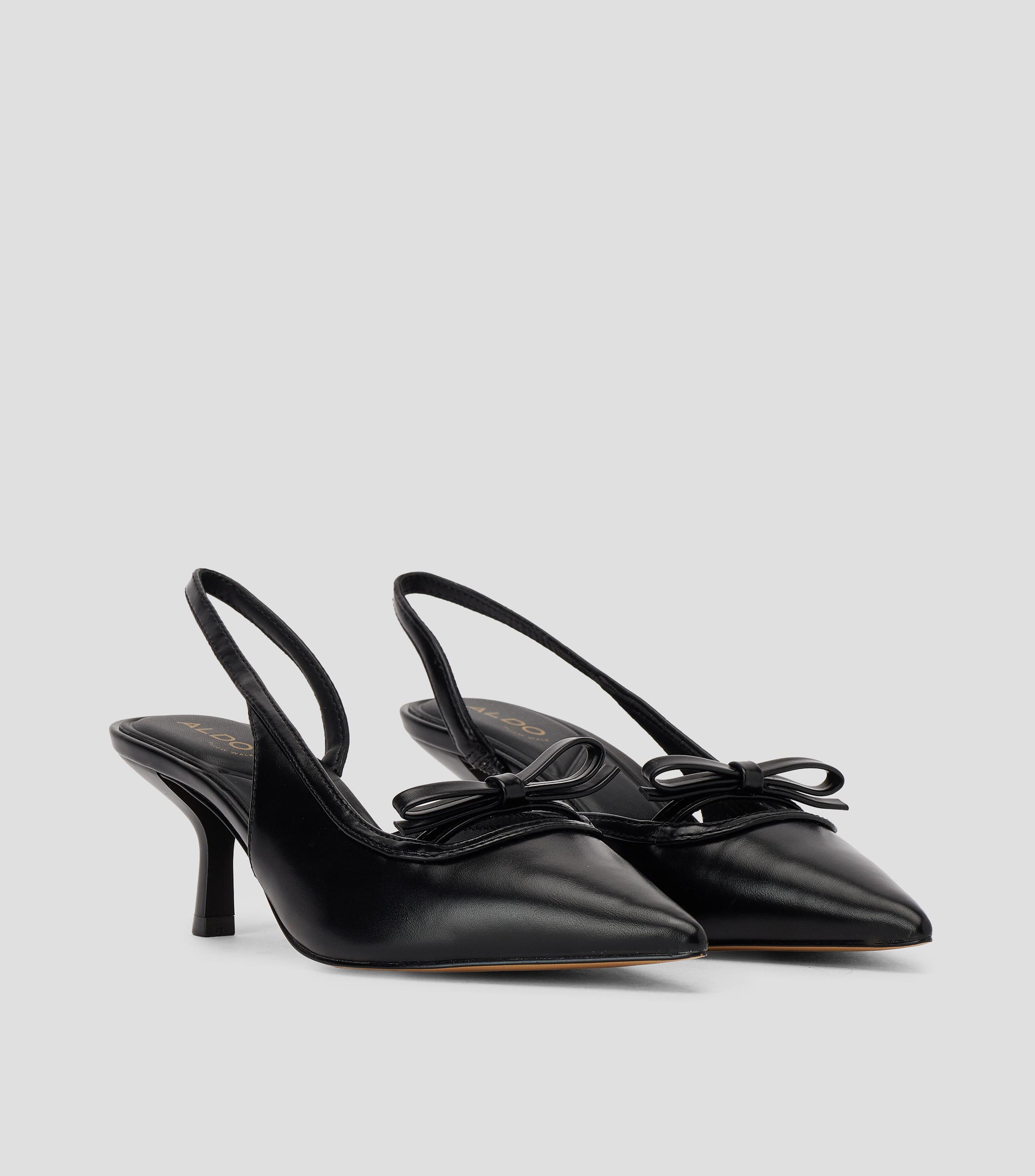 Zapatillas con tacón delgado de 6.5 cm Mujer