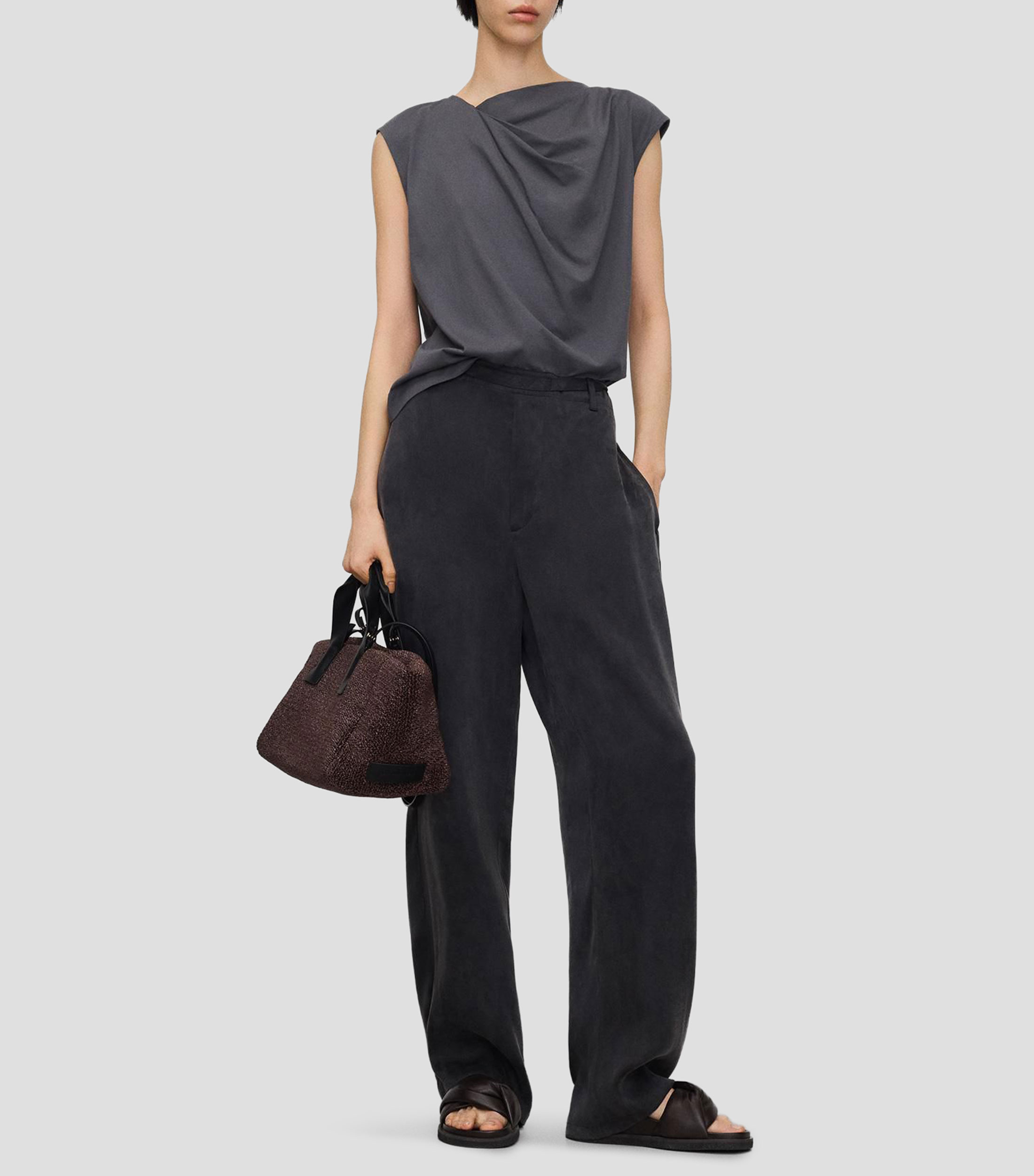 Blusa lisa manga corta PYRATEX Mujer