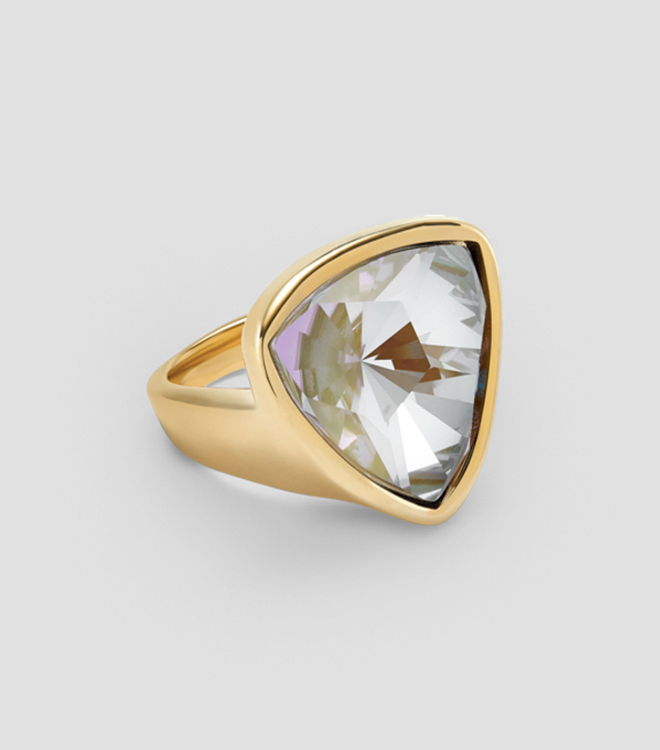 Anillo con triangulo Unisex