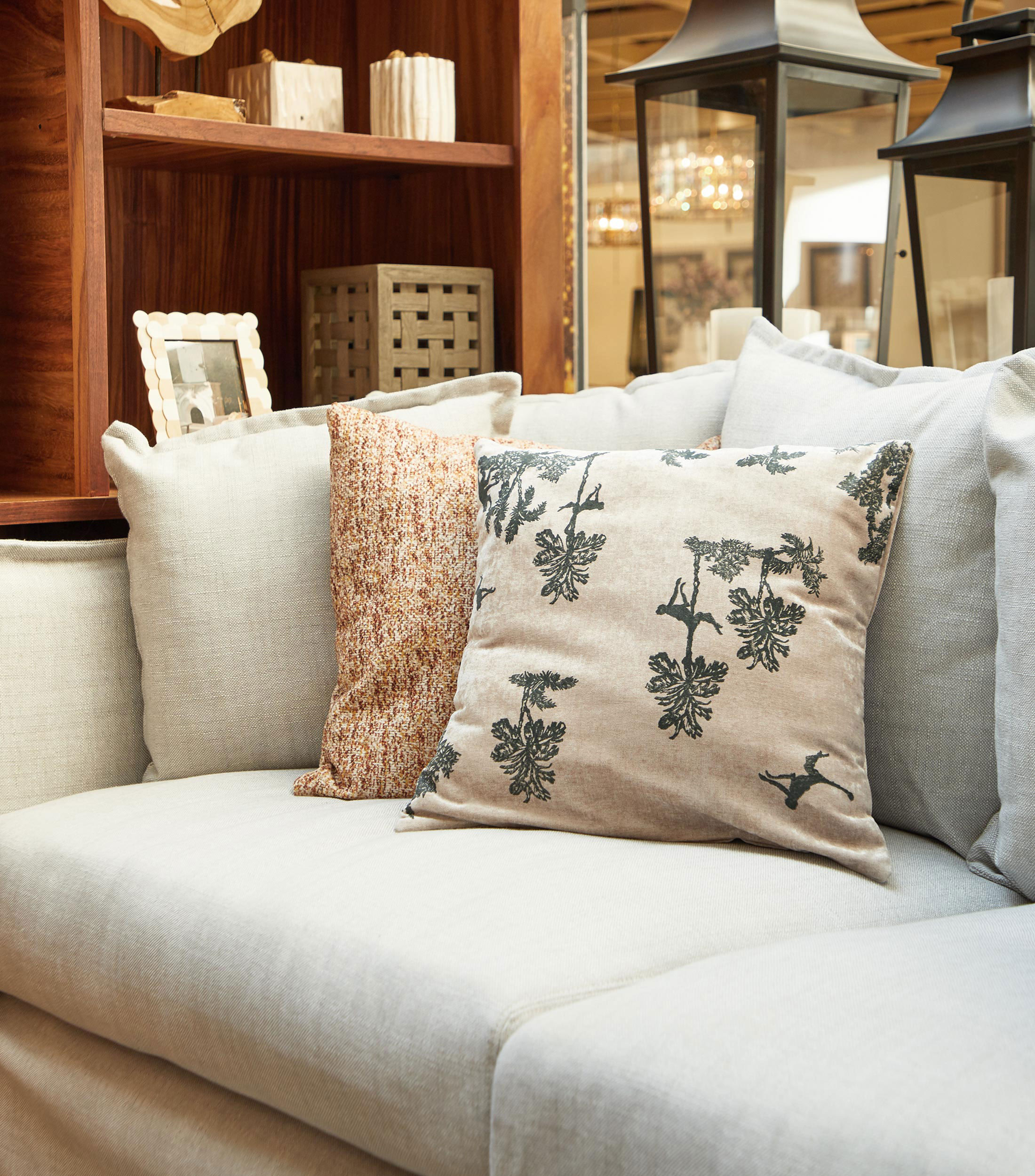 Cojín Decorativo Estampado Paris