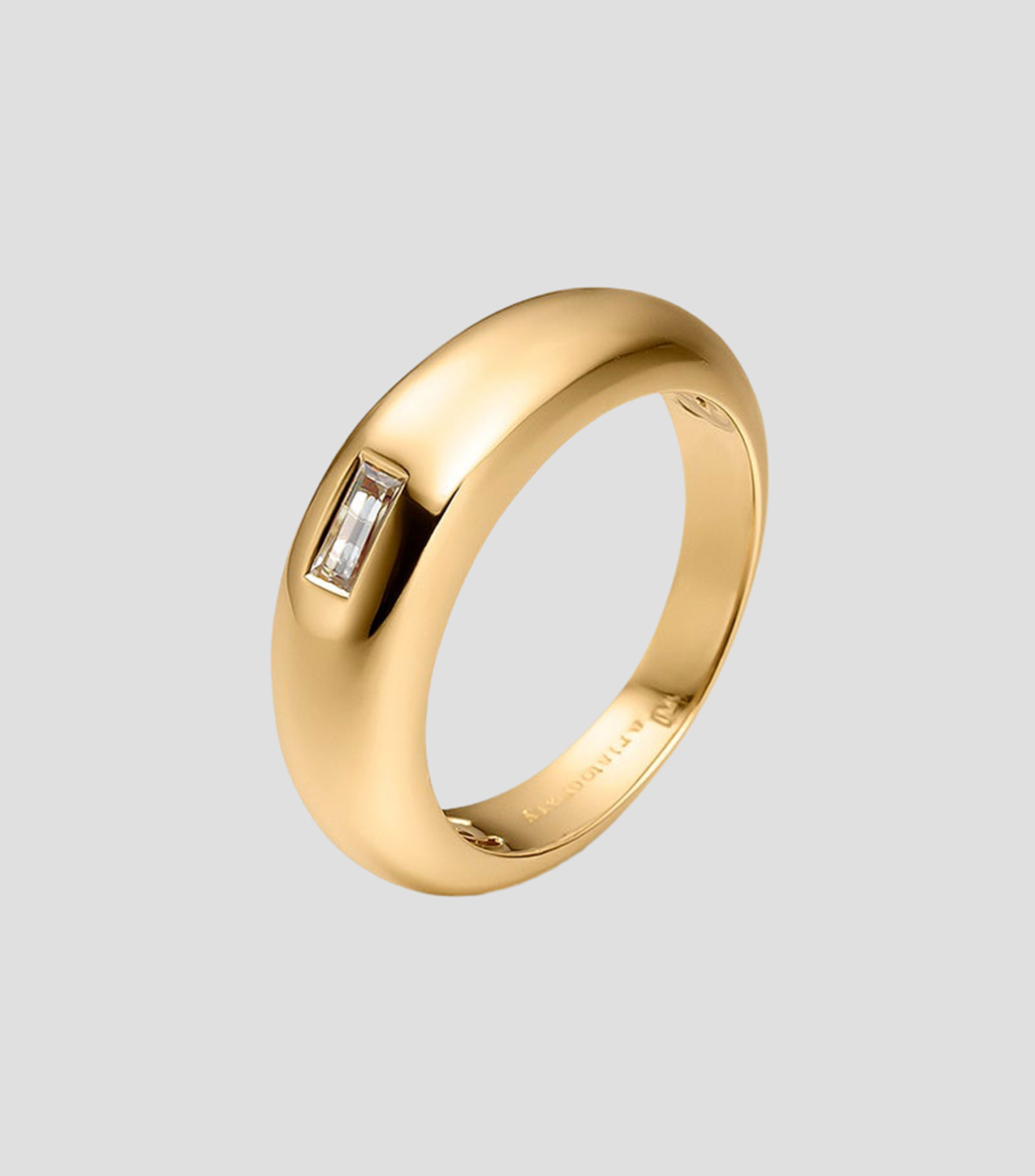 Anillo en Plata .925 con topacio Mujer