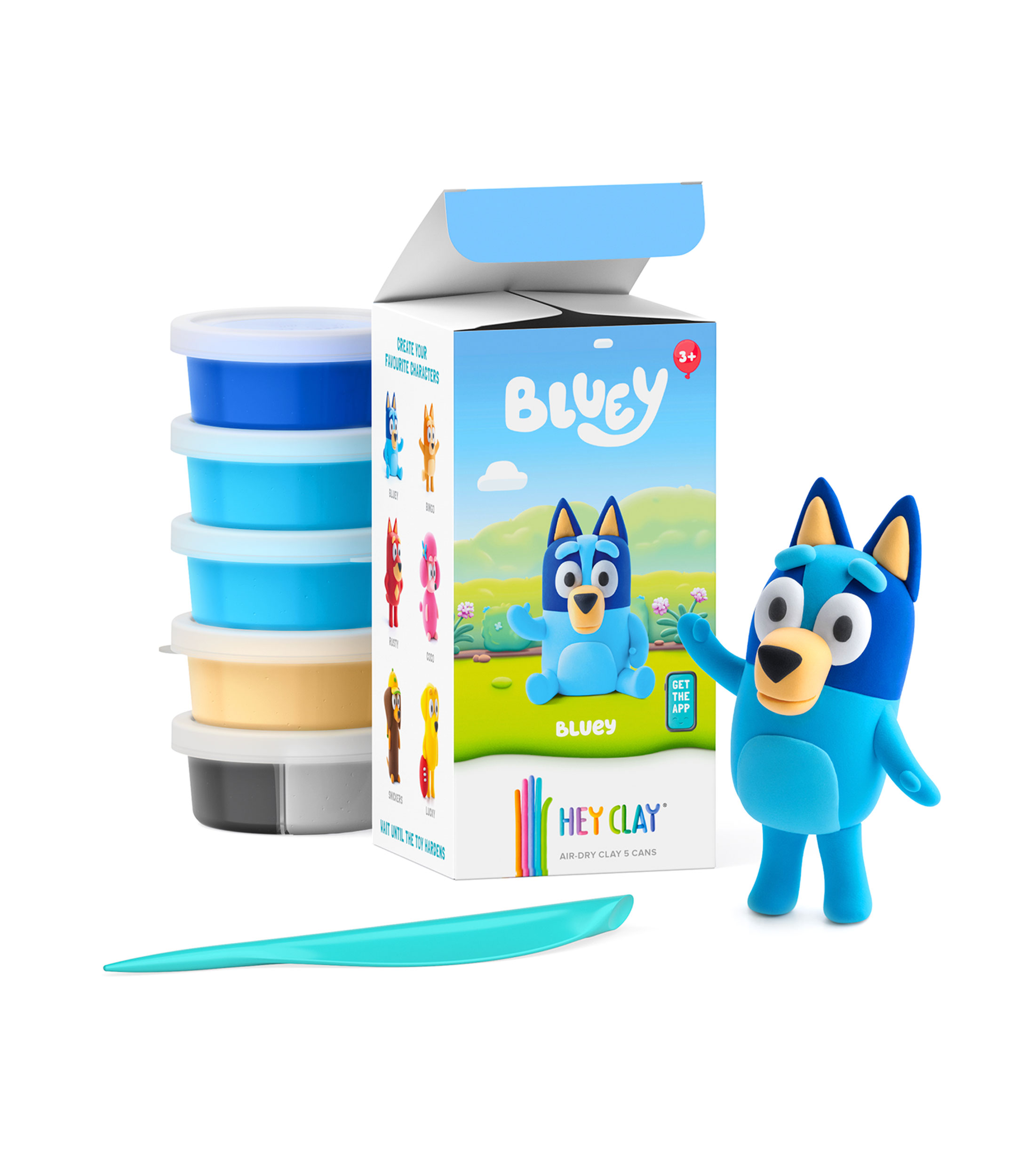 Bluey, serie Collections, 5 latas