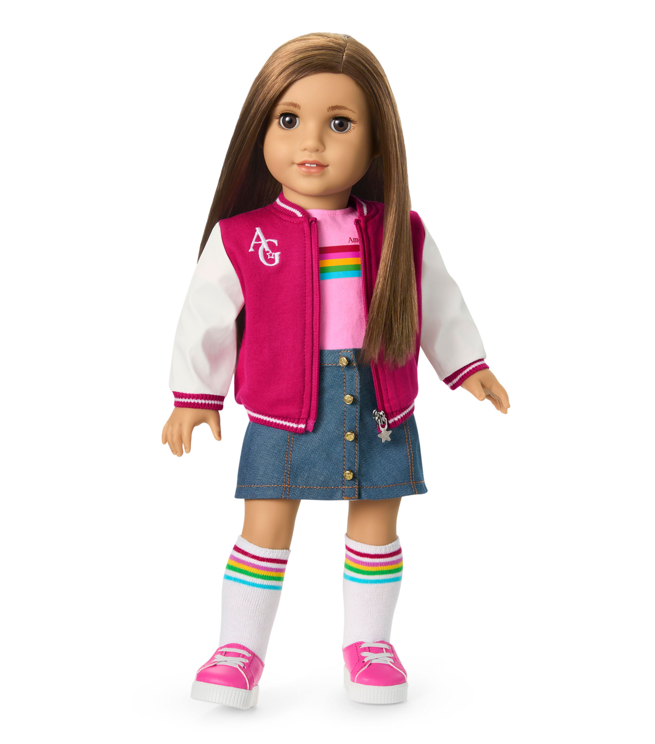 Muñeca Truly Me, cabello castaño lacio
