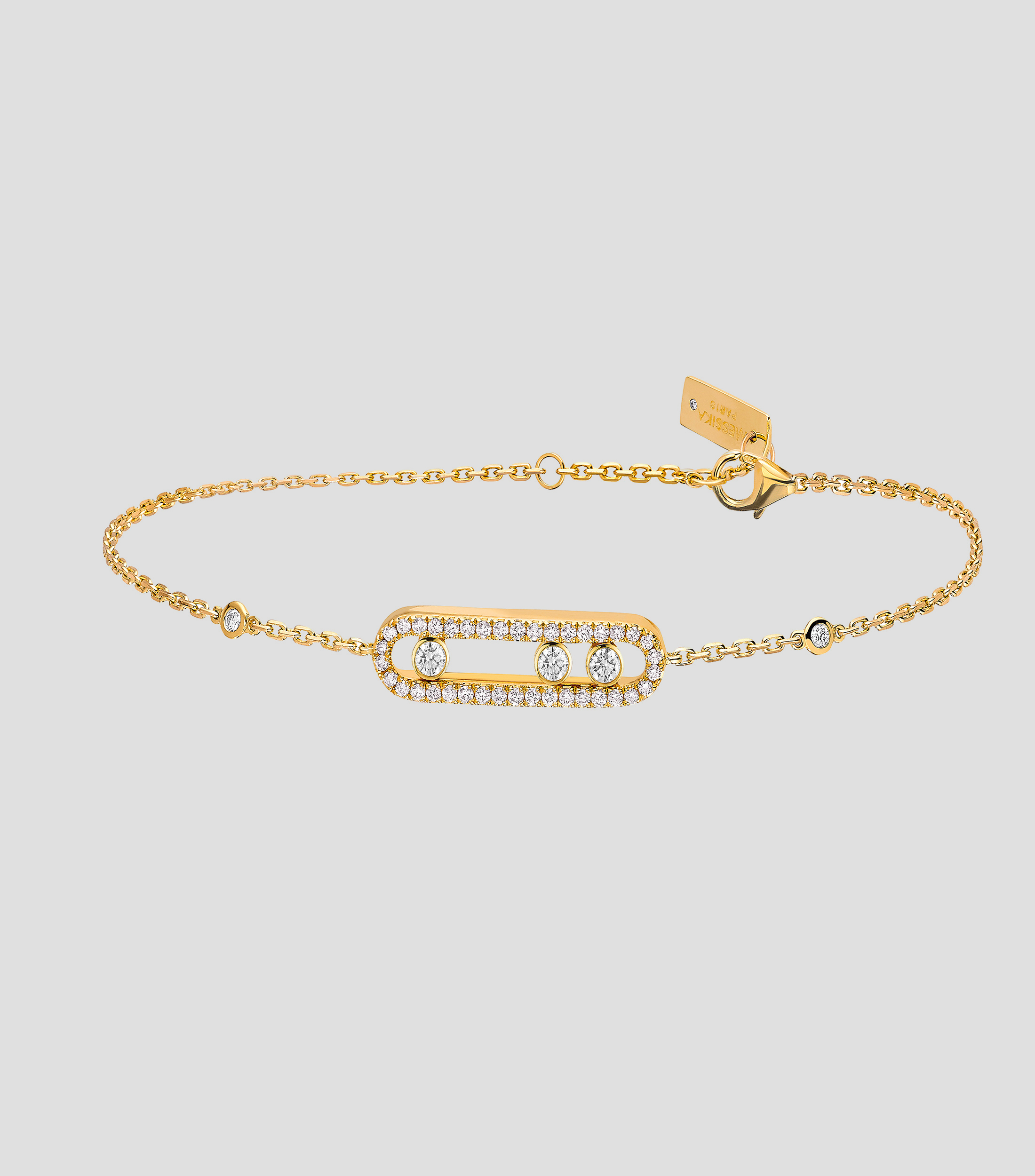 Pulsera en oro amarillo 18 Kts Mujer