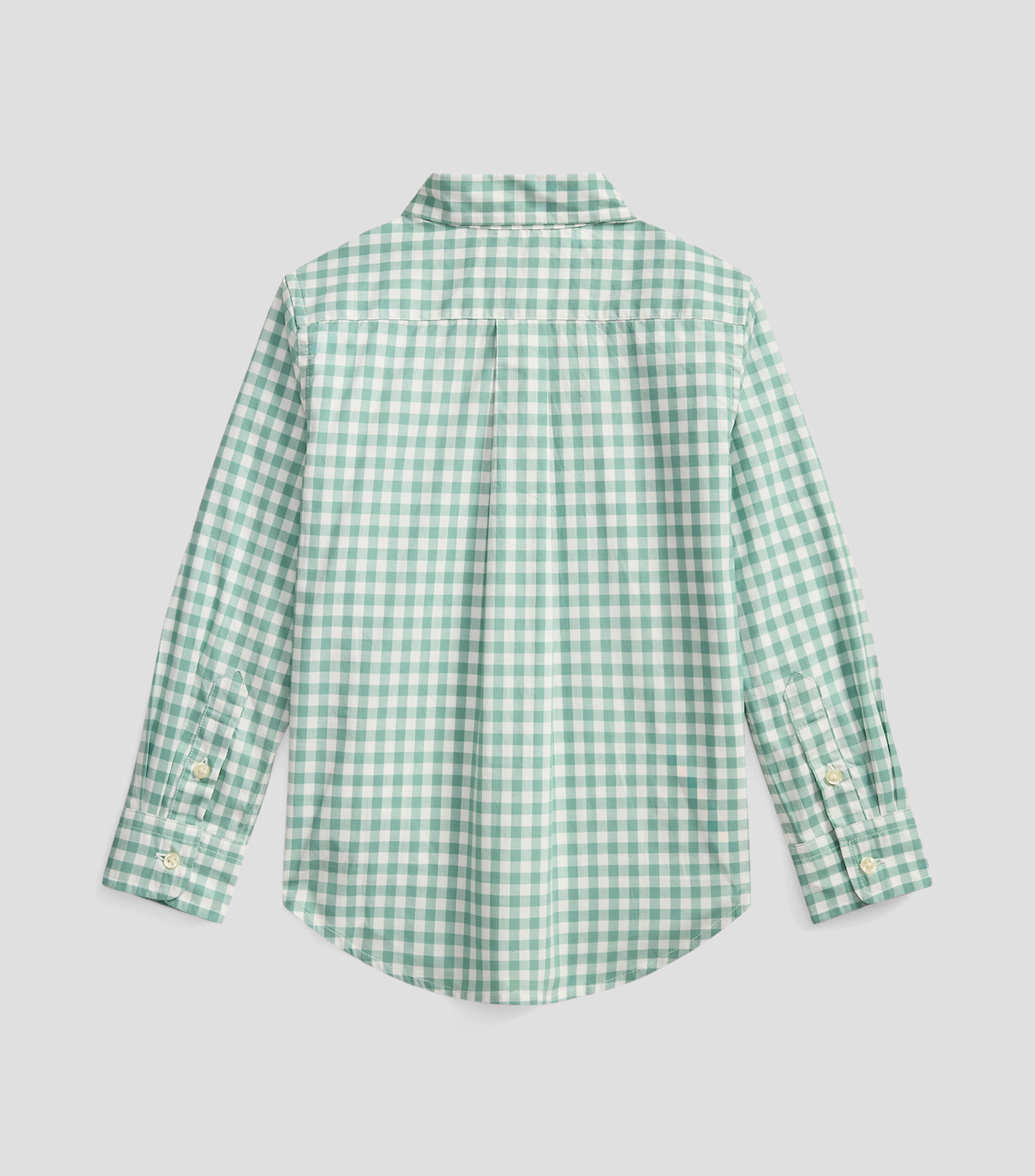 Camisa con cuadros manga larga Niño