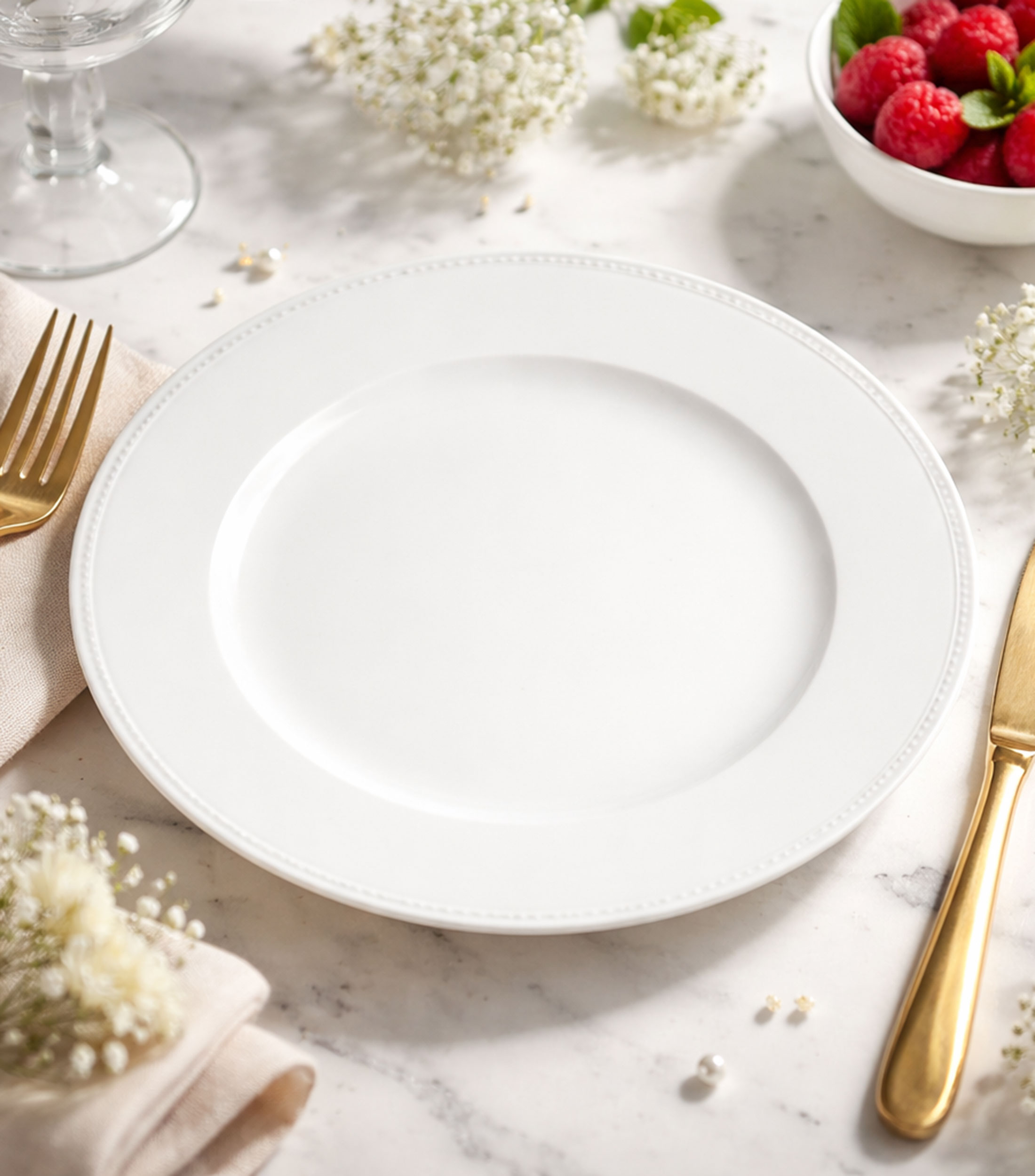 Plato para Postre Perla