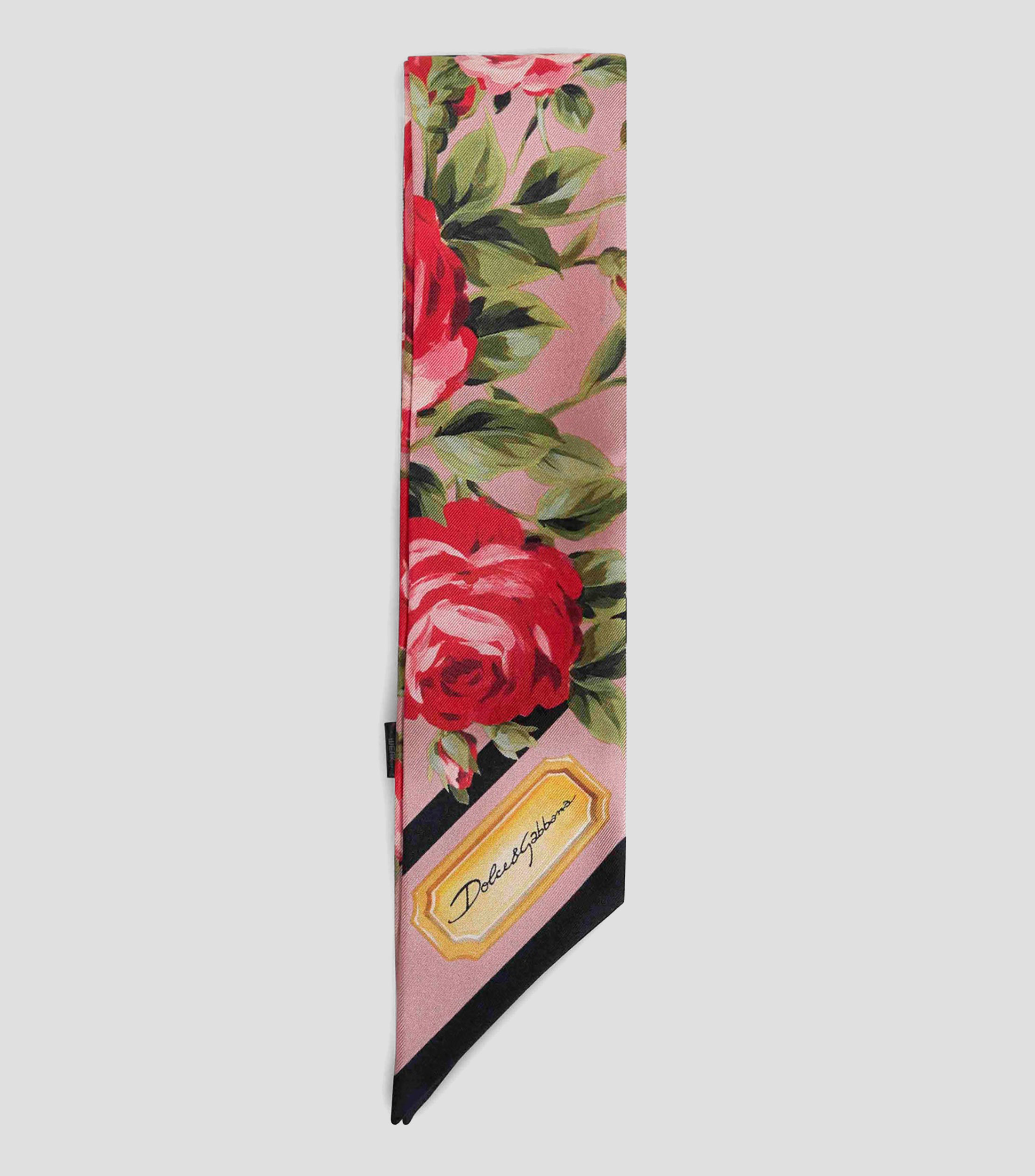 Estola multicolor estampada Mujer