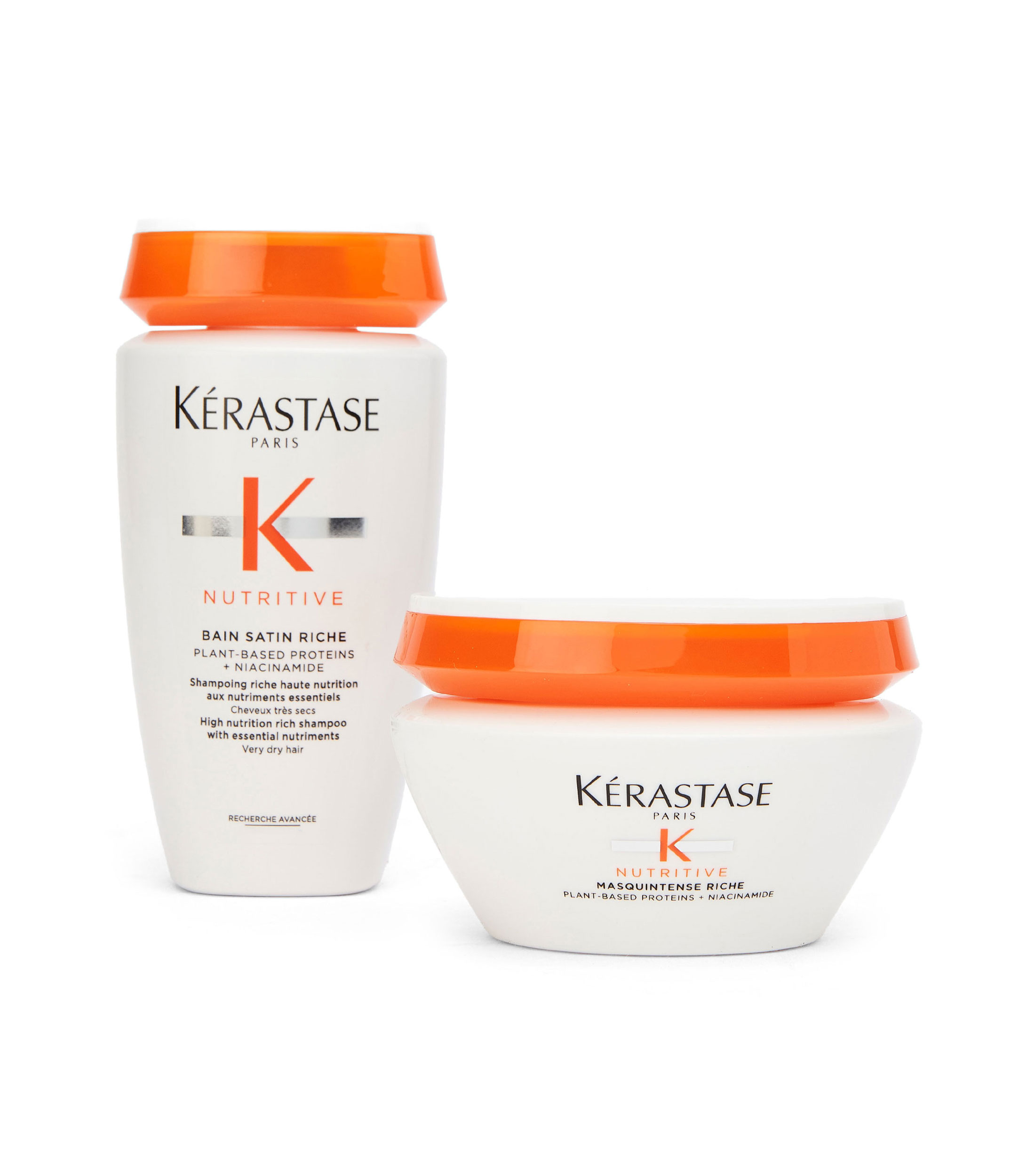 Set de cuidado capilar para cabello seco Nutritive Mujer