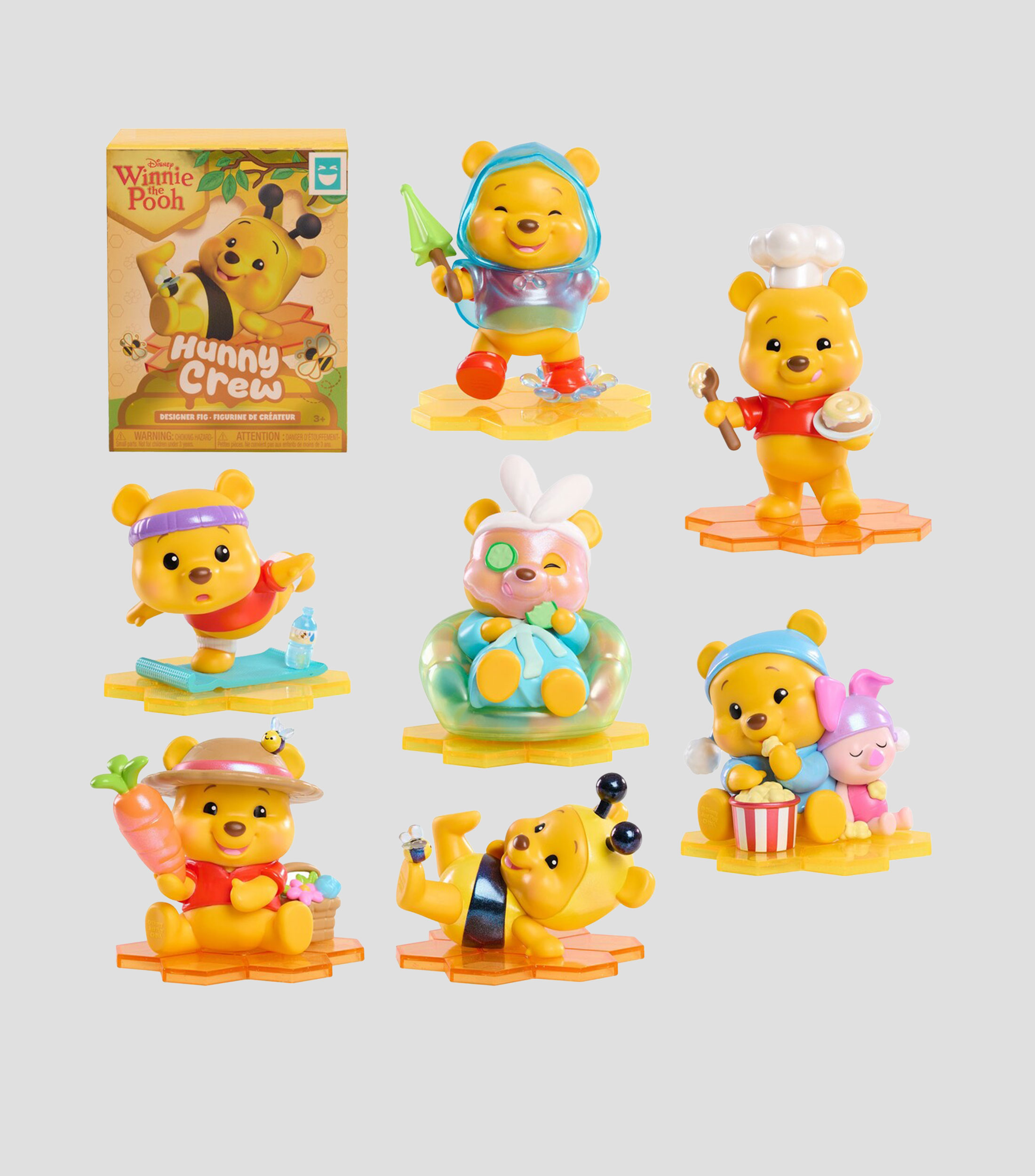 Figura sorpresa, Winnie Pooh Hunny Crew Blind Figure