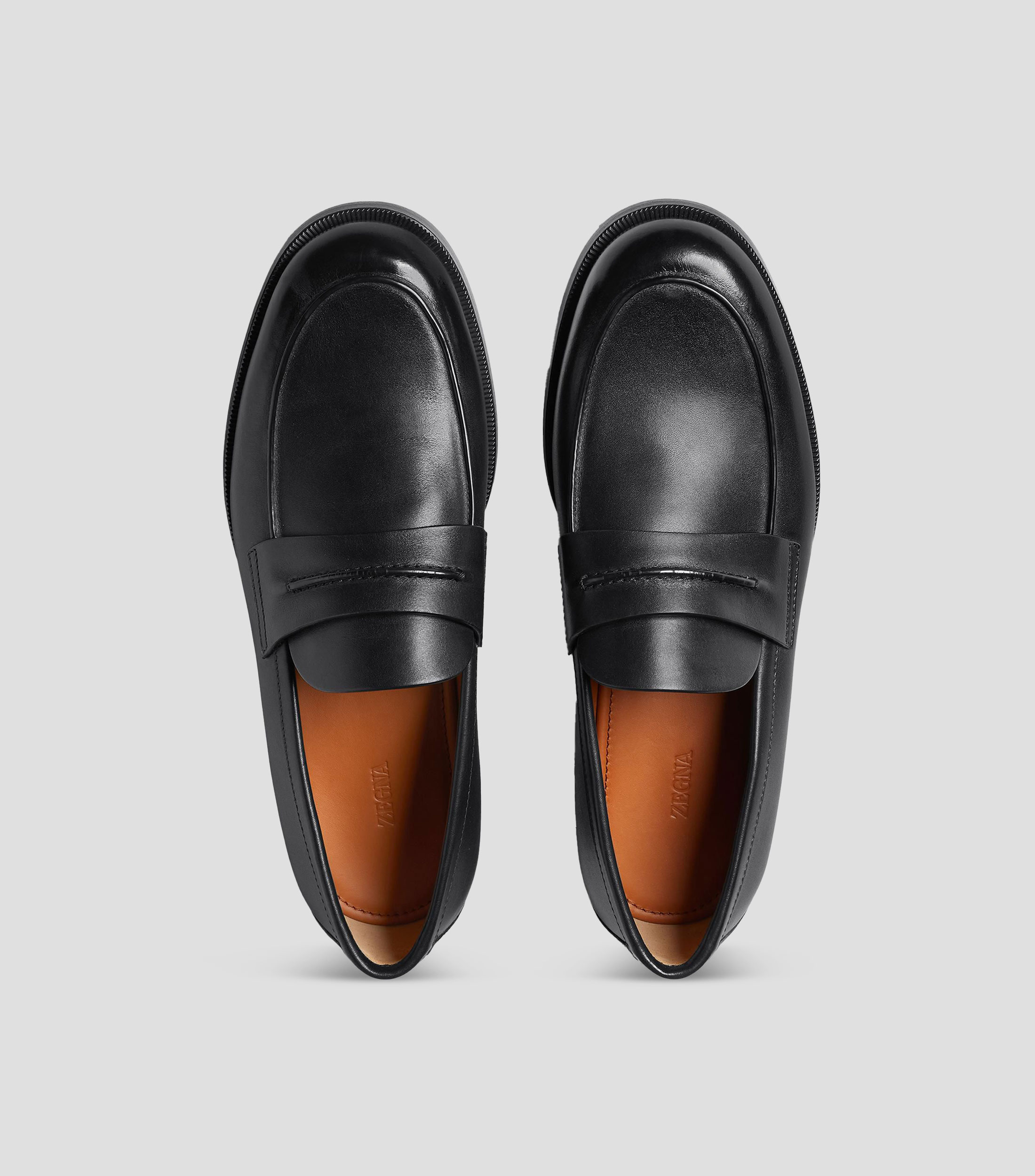 Mocasines Corso en piel Hombre