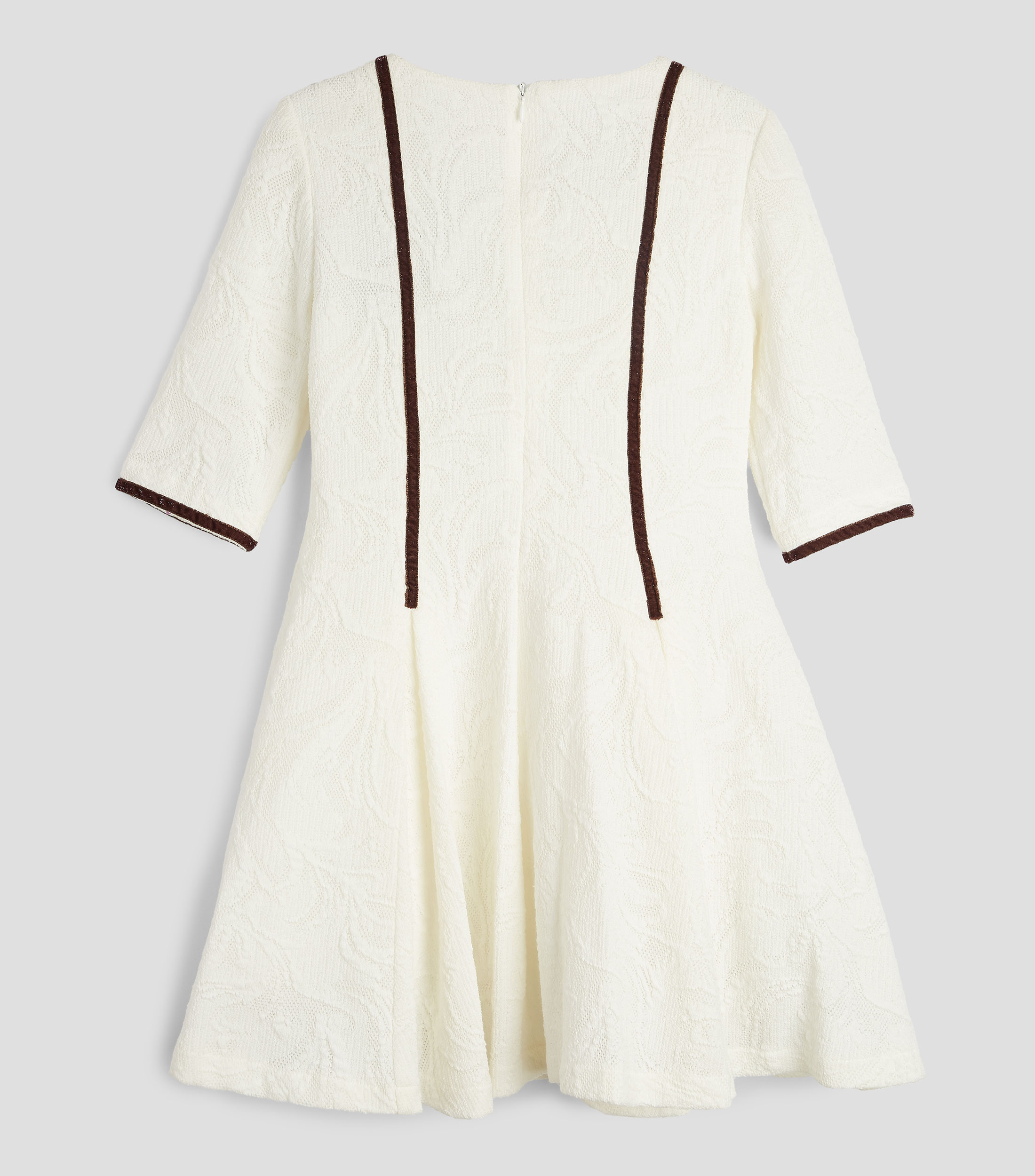 Vestido casual manga larga liso Niña