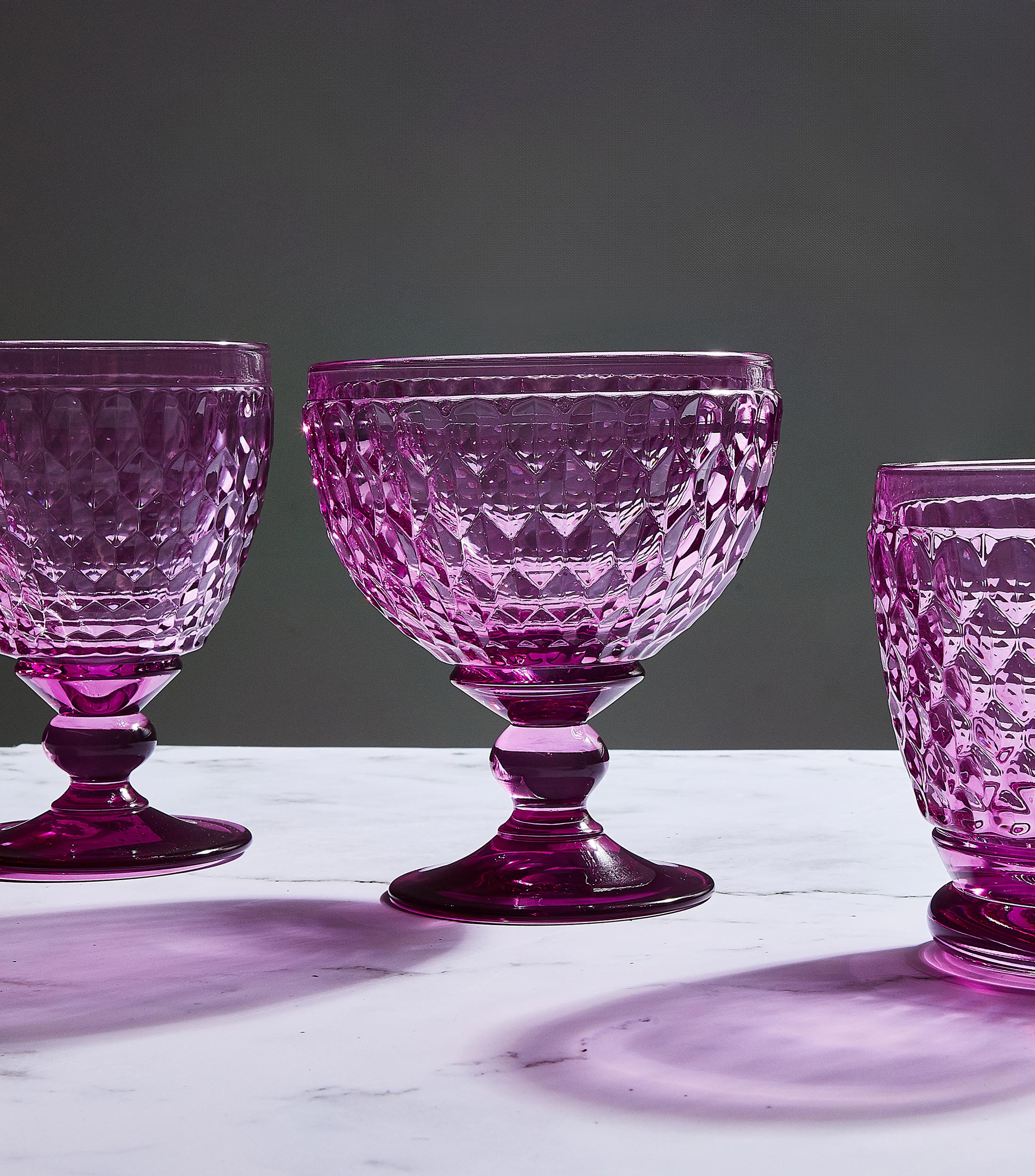 Set 4 Copas para Champagne Boston Berry