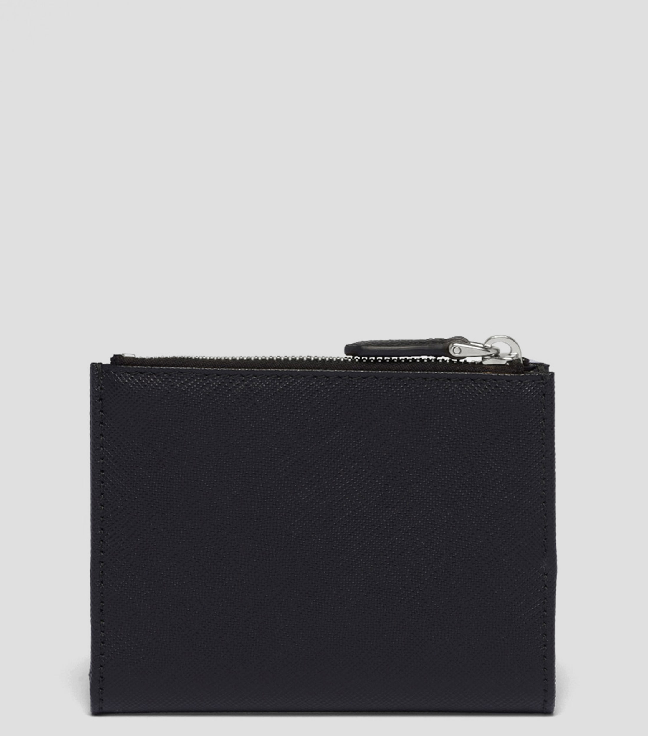 Cartera en piel con detalle texturizado Mujer
