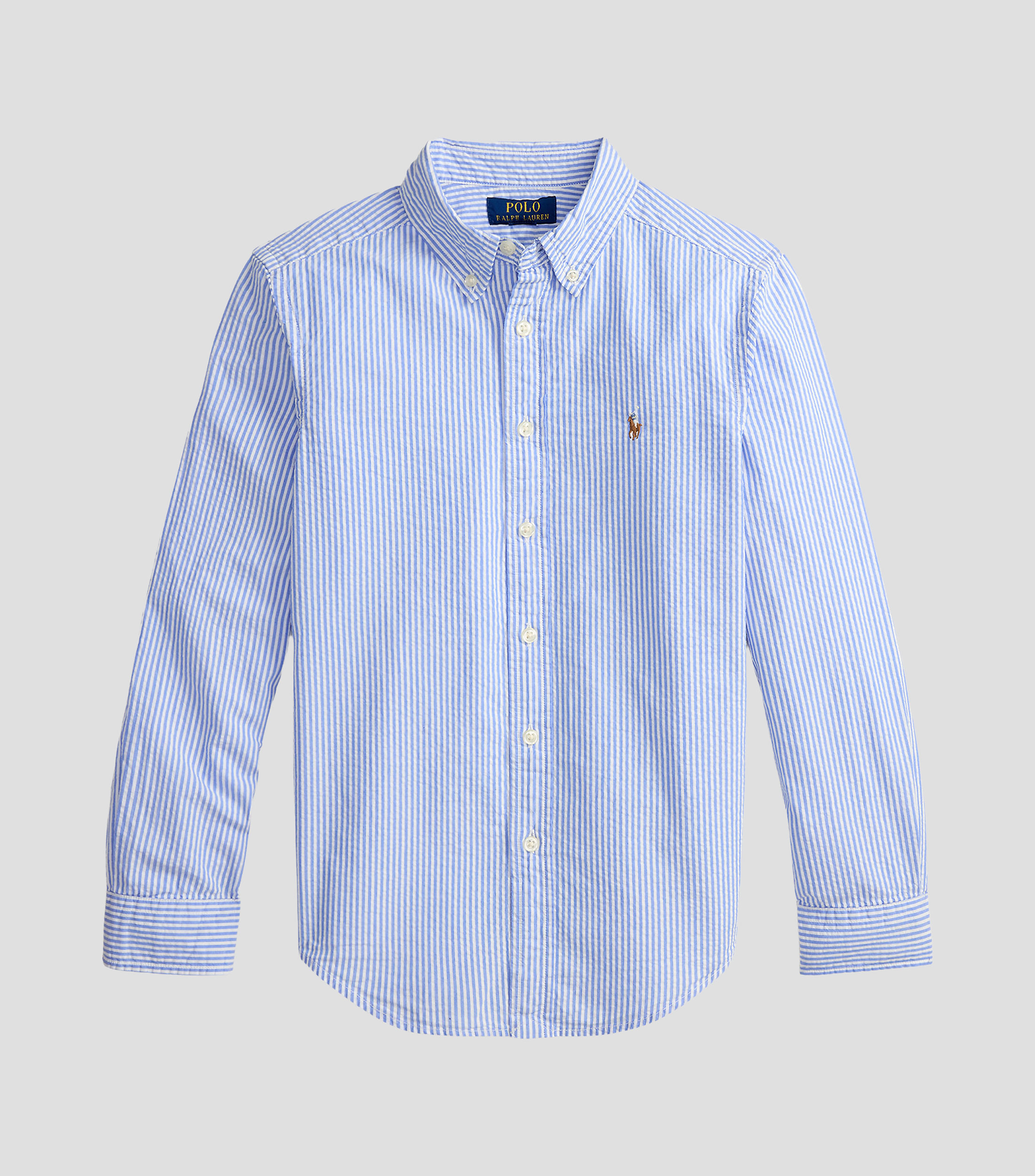 Camisa con rayas manga larga Niño