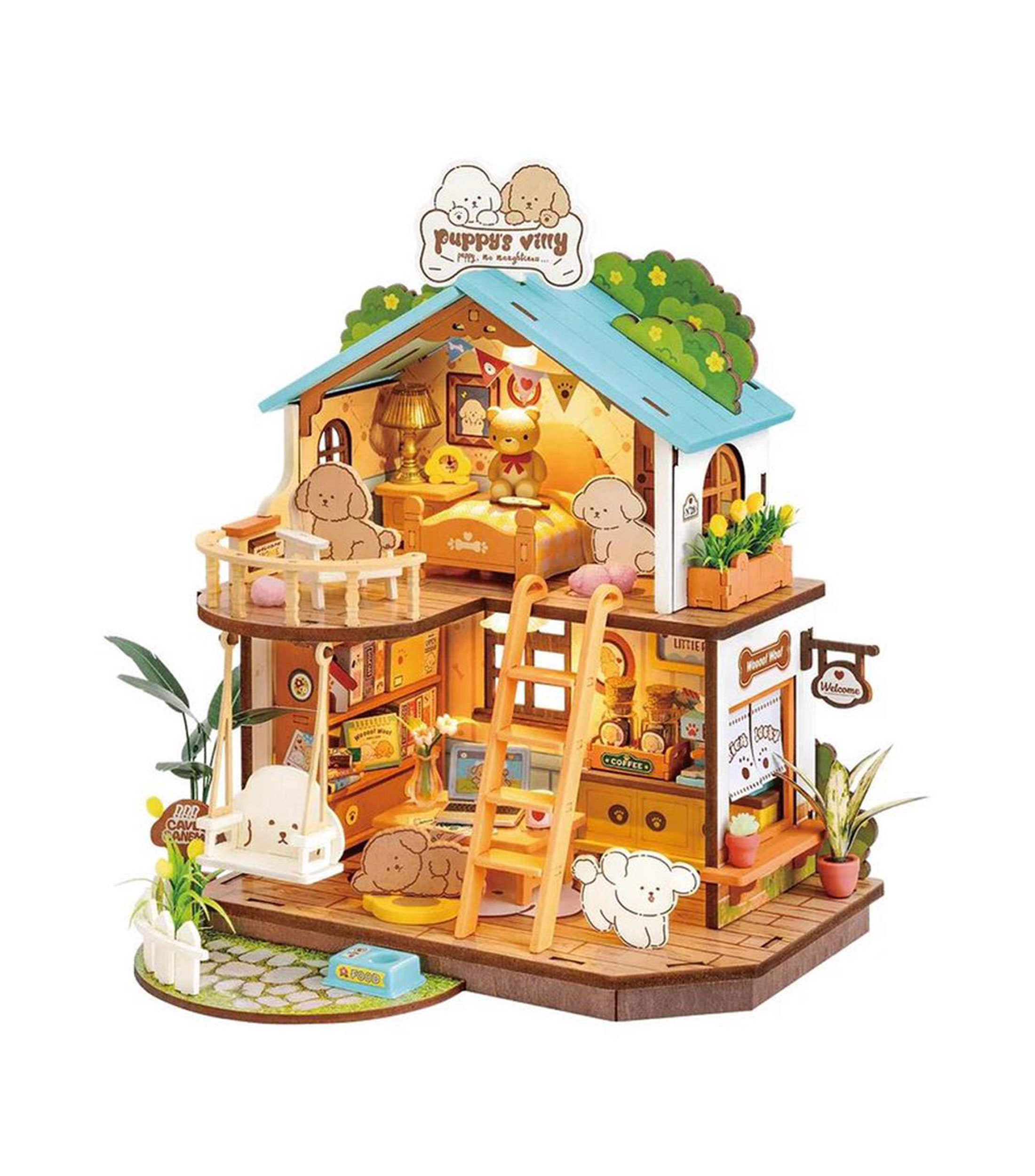 Armable 3D Acogedora Villa Perrito