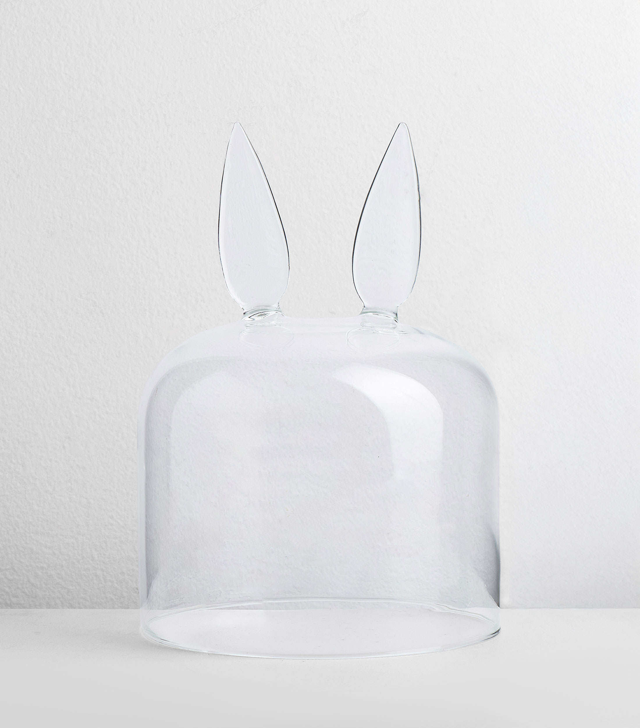 Figura decorativa Capelo Conejo en vidrio