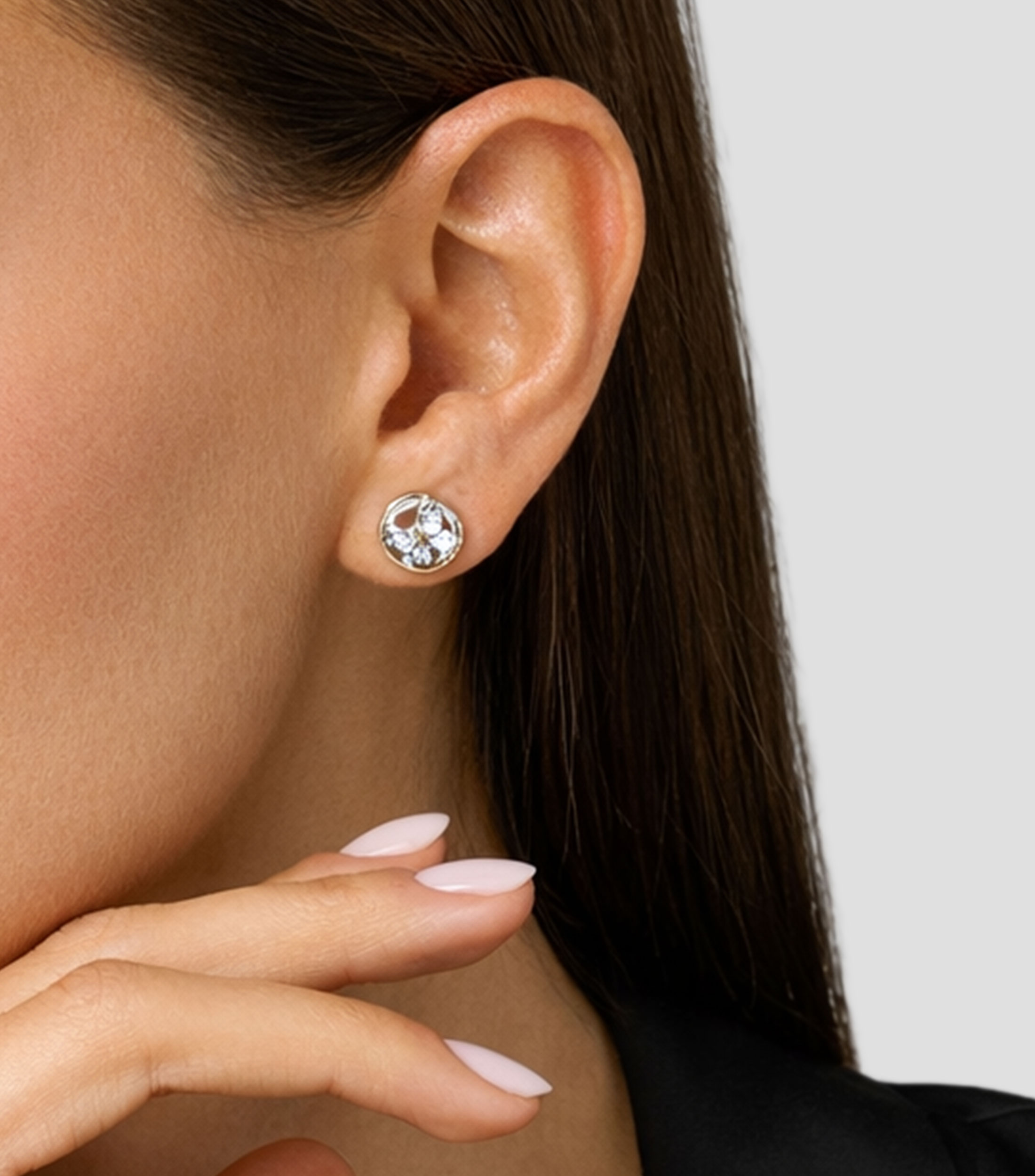 Aretes Borboleta Mujer