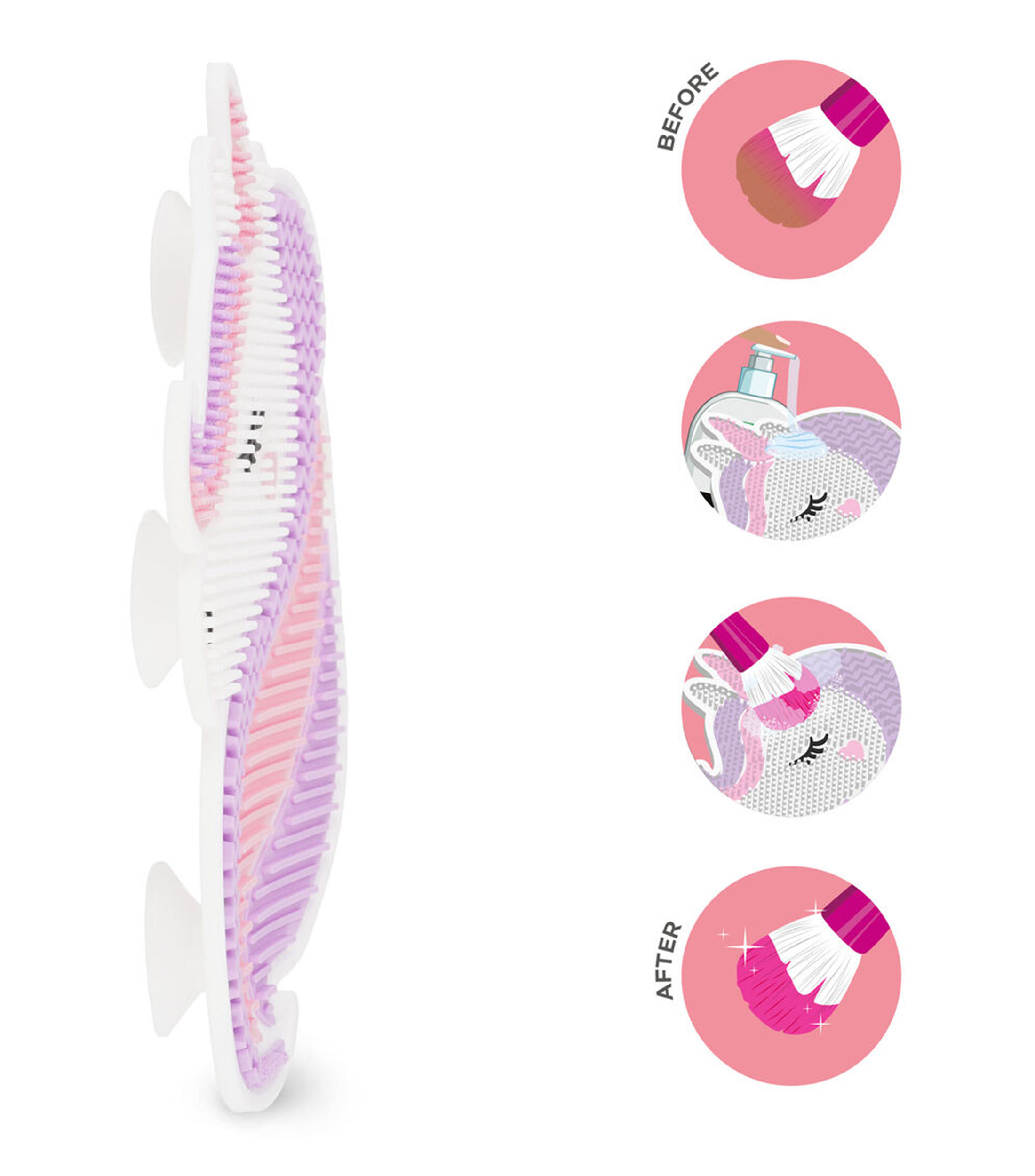 Limpiabrochas Unicornio
