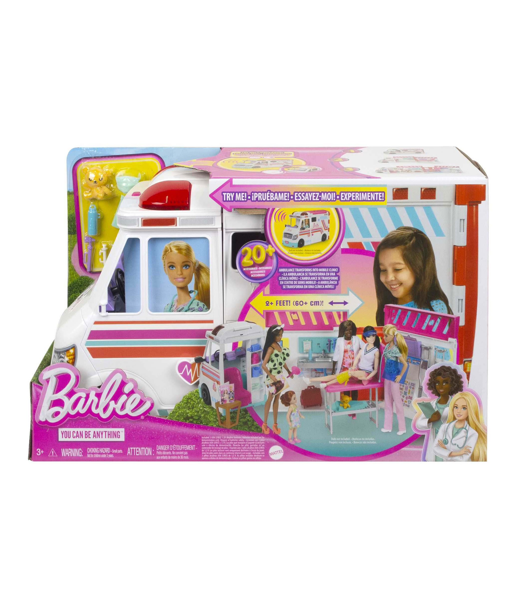 Muñeca Barbie Profesiones: Doctora