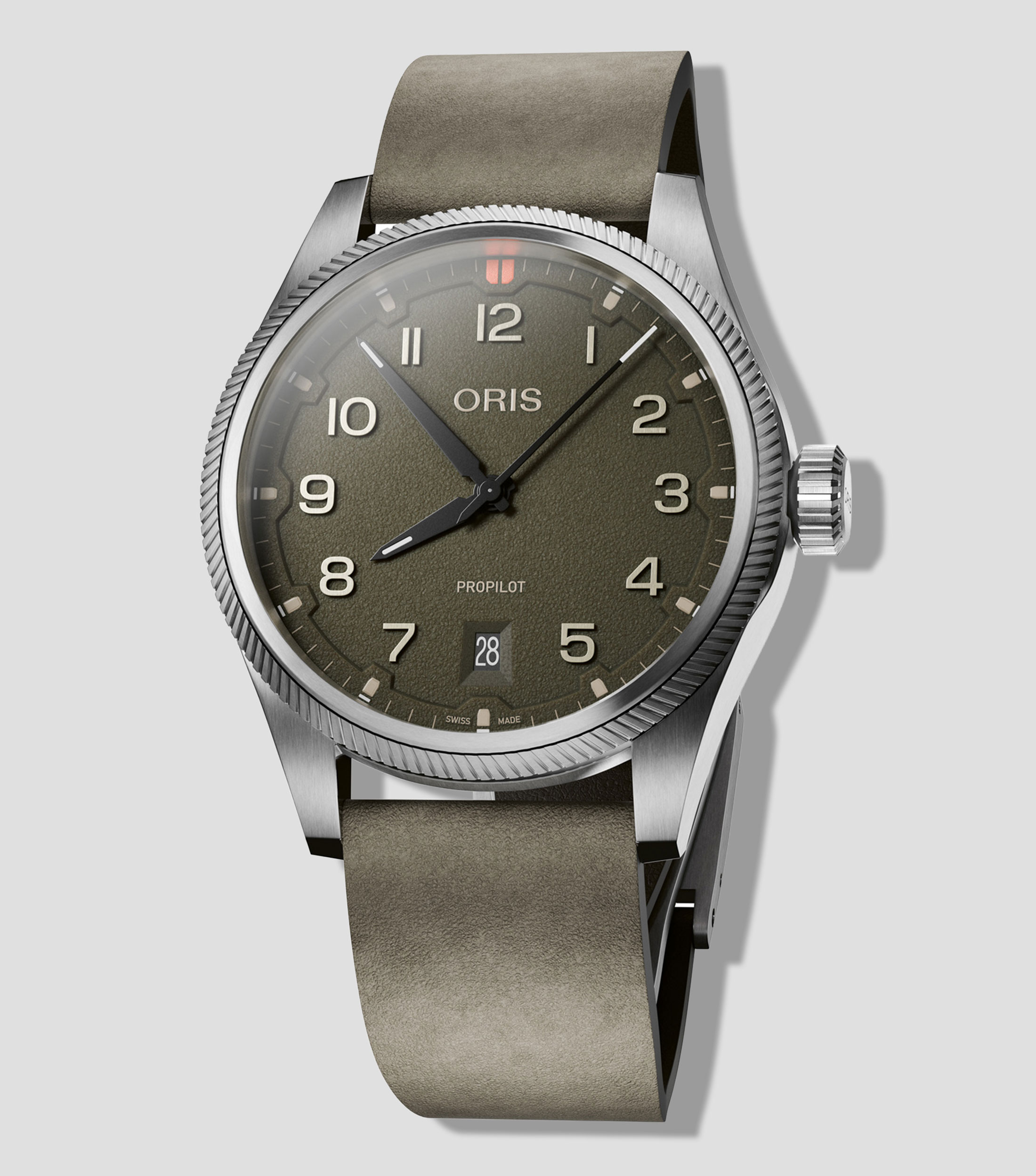 Reloj para Hombre ProPilot Date Deportivo Café