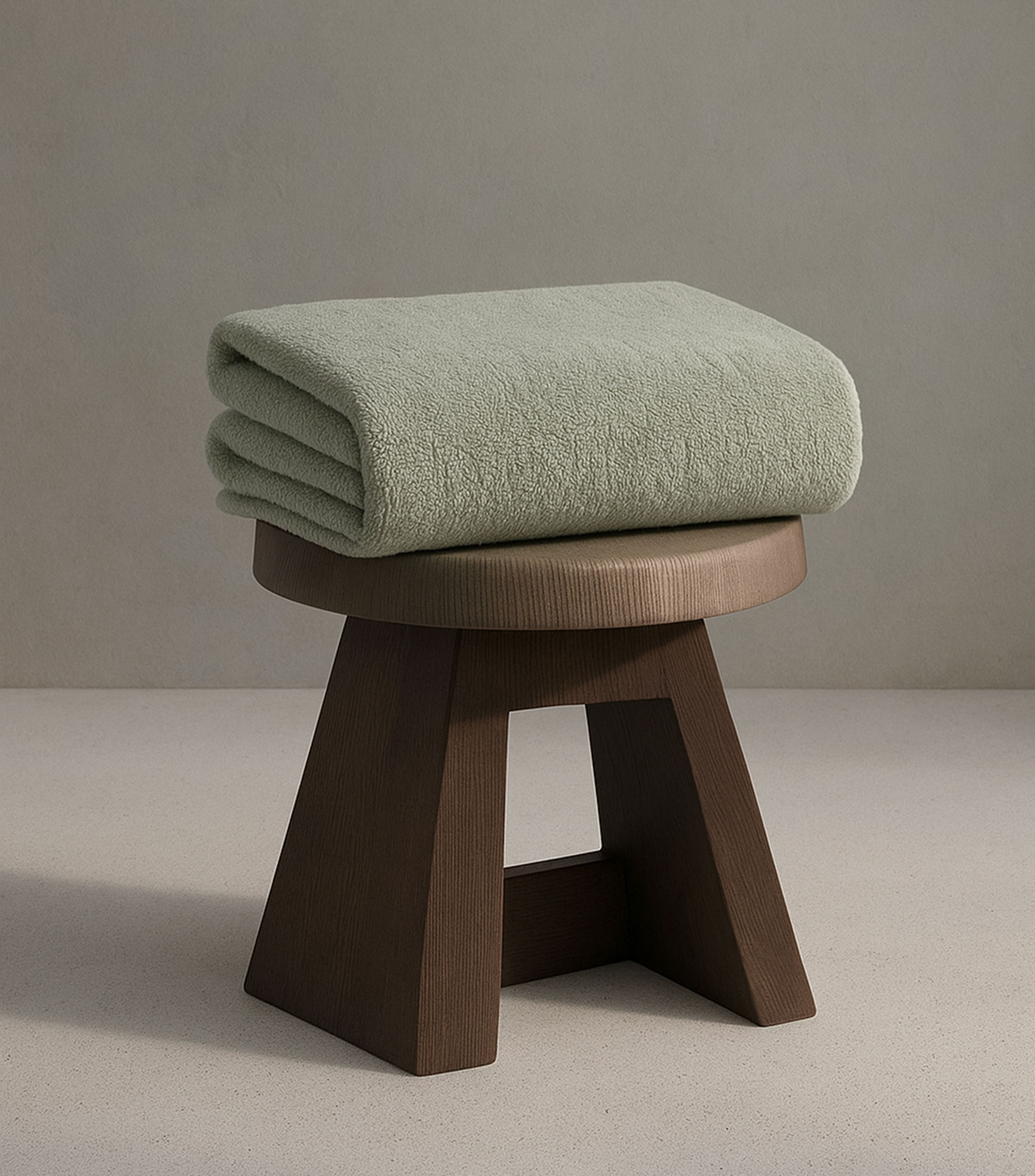 Toalla de baño verde