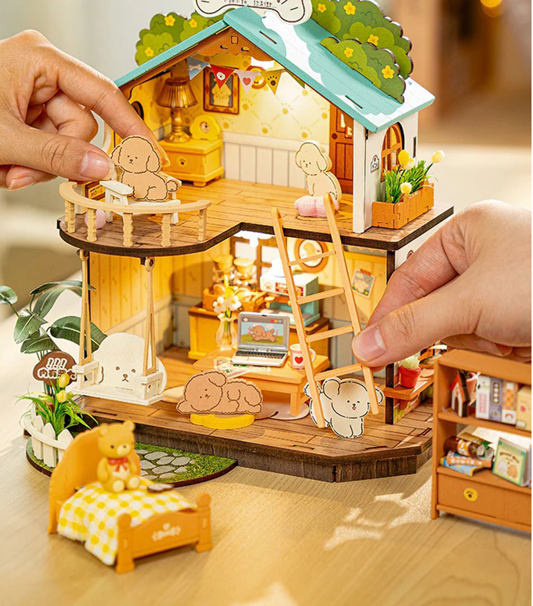 Armable 3D Acogedora Villa Perrito
