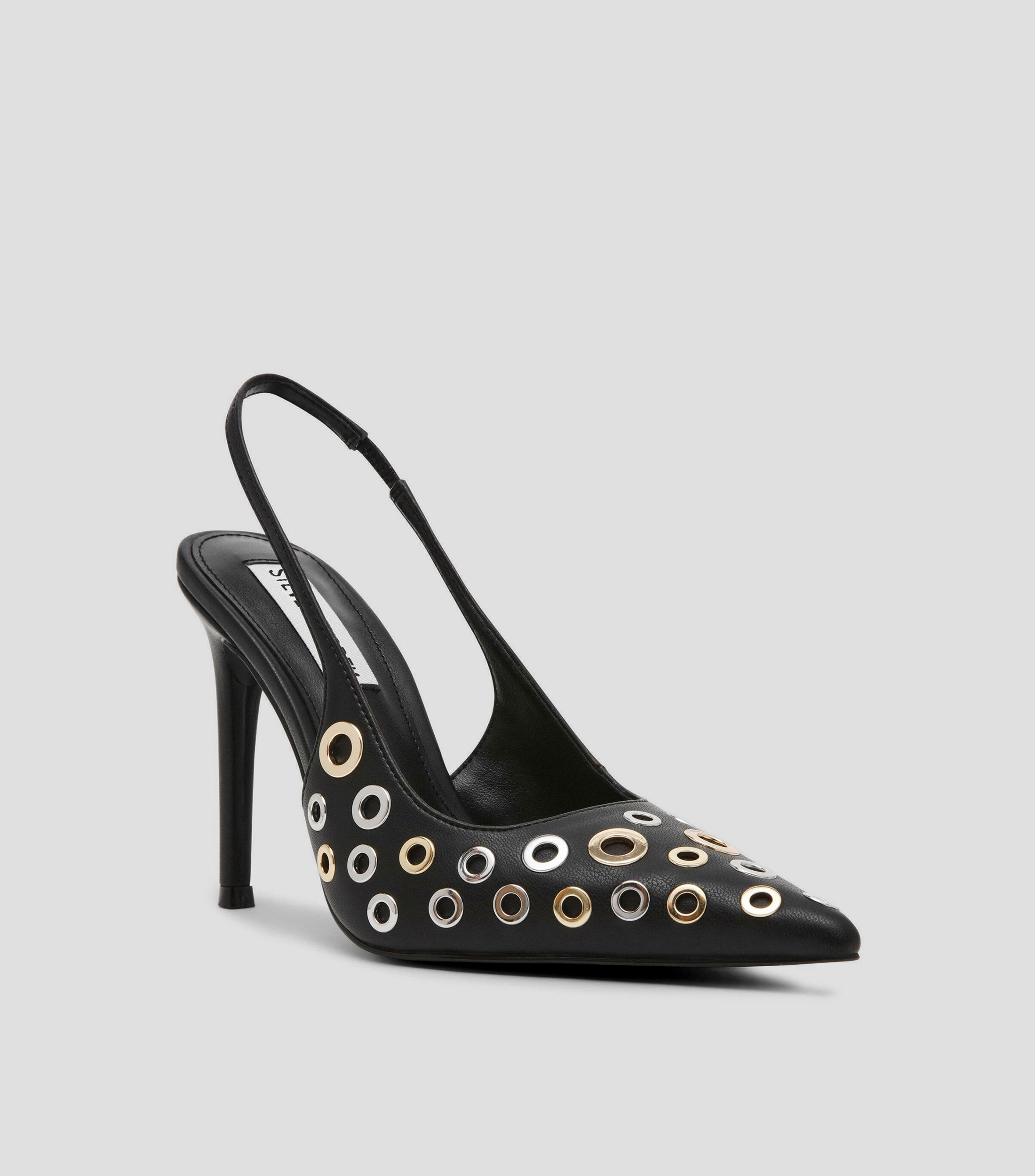 Zapatillas con tacón alto de aguja Mujer