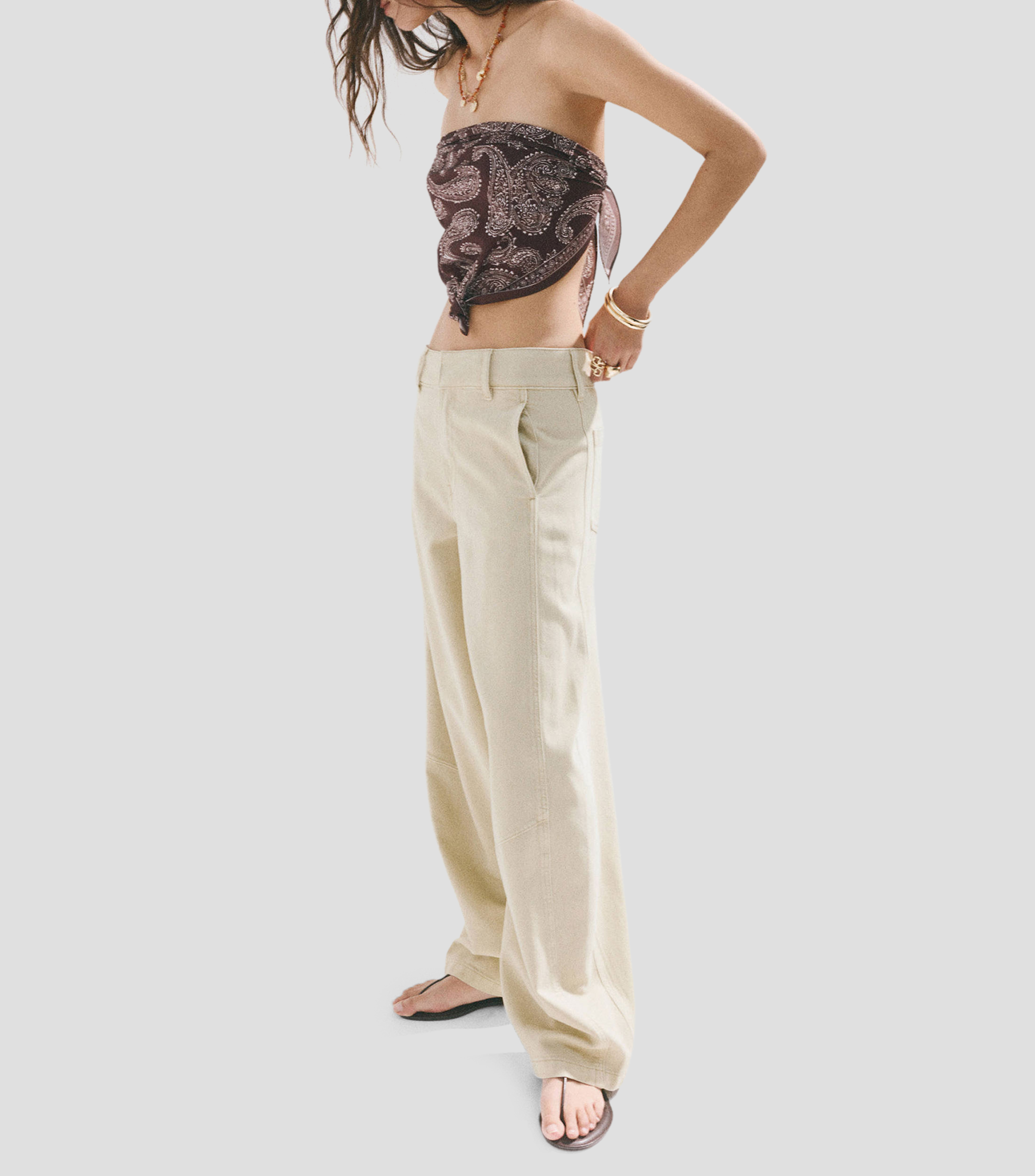 Jeans Amplio Mujer