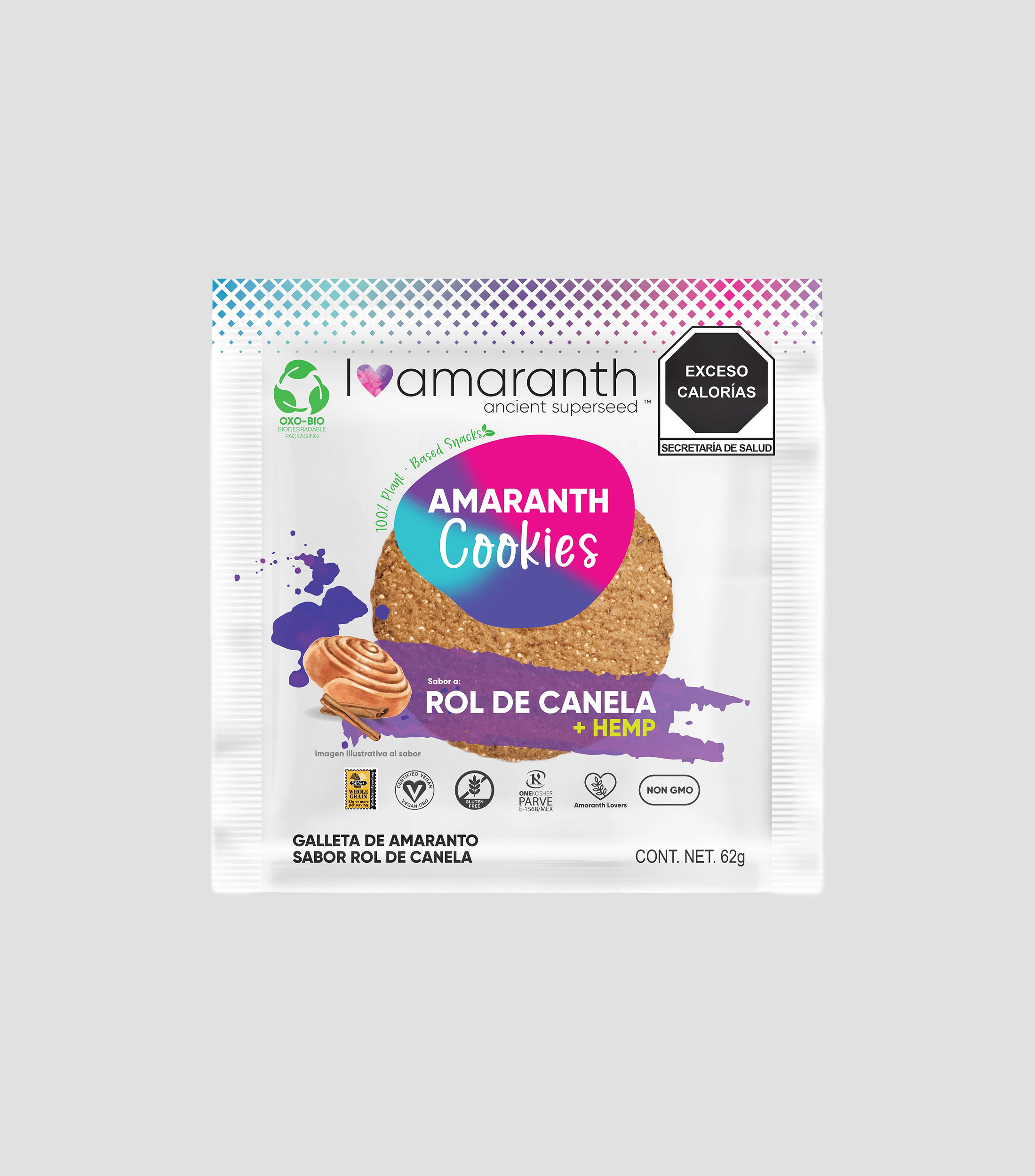 Rol de Canela + Hemp, 62 gr